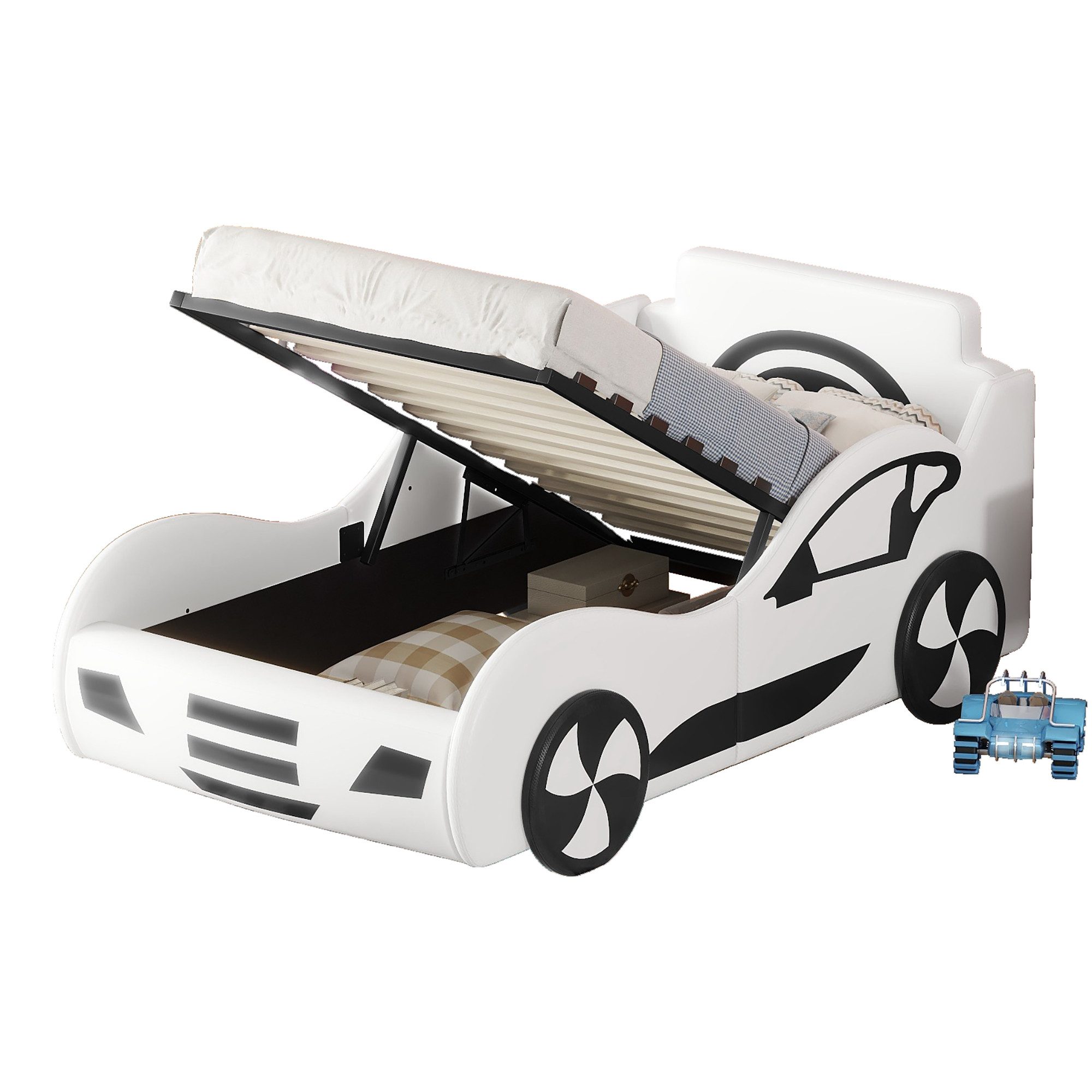 REDOM Kinderbett 90 x 200 Flachbett, günstig online kaufen