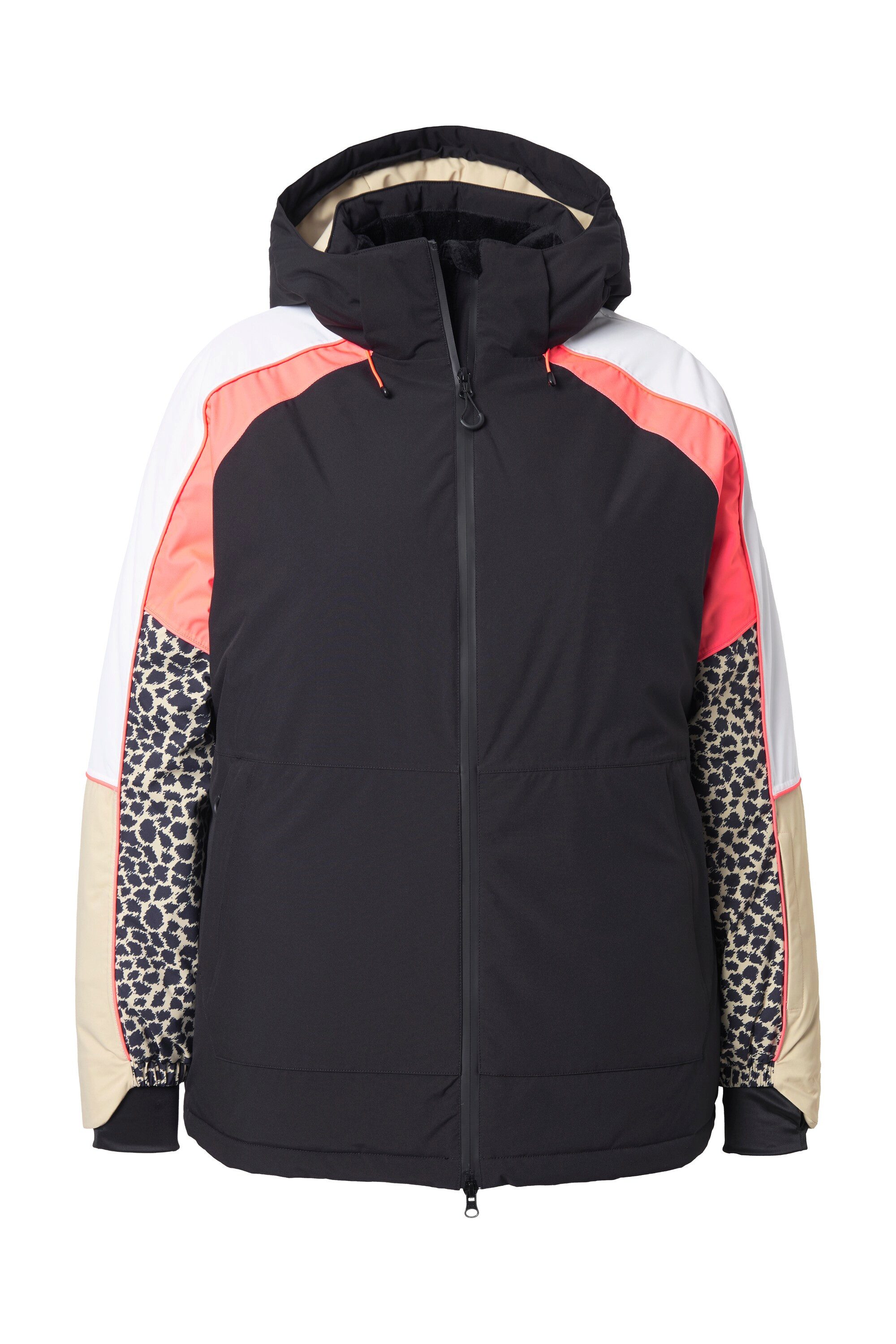 Ulla Popken Funktionsjacke HYPRAR Performance-Jacke wasserdicht 2-Wege-Zipper