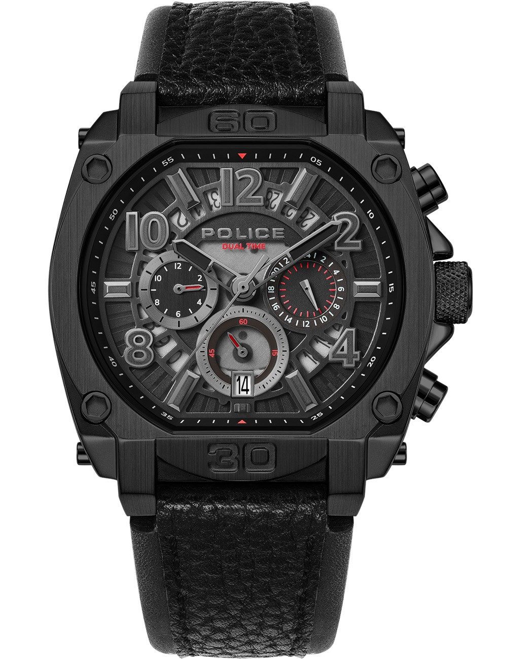 Quarzuhr Police PEWJF0021903 Herrenuhr Norwood 45mm 5ATM Police PEWJF0021903 Herrenuhr Norwood 45mm 5ATM