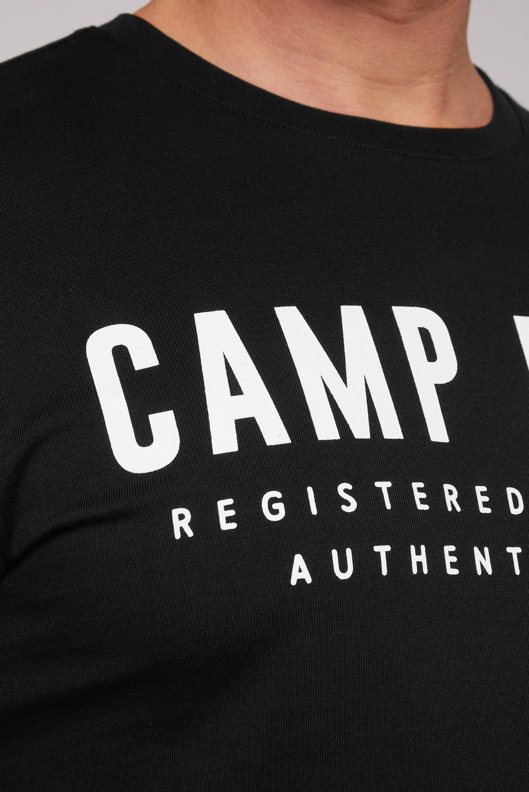 CAMP DAVID Rundhalsshirt aus Baumwolle