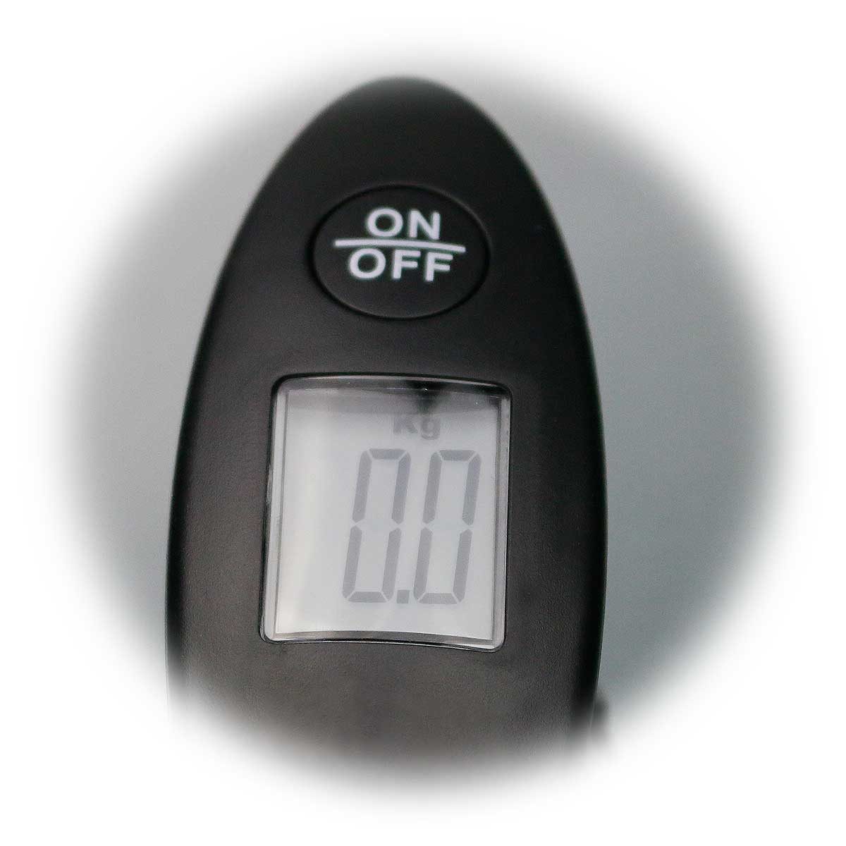 Goobay Kofferwaage Kofferwaage digital, 0-40kg, schwarz, Data-Lock