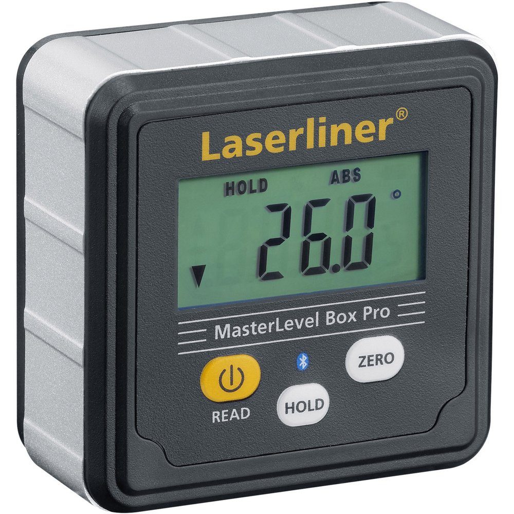 LASERLINER Wasserwaage Laserliner MasterLevel Box Pro (BLE) 081.262A Digitale Wasserwaage 2, (MasterLevel Box Pro (BLE)