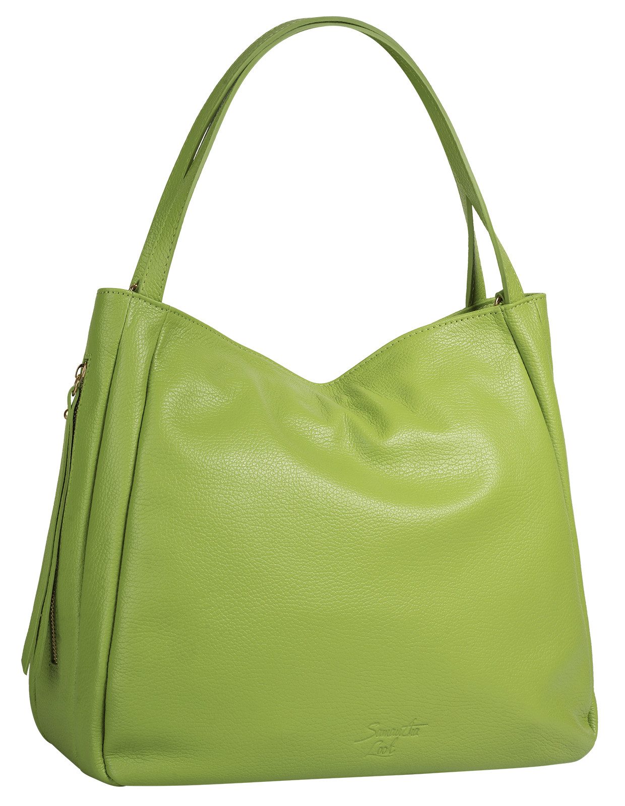 Samantha Look Umhängetasche, echt Leder, Made in Italy günstig online kaufen