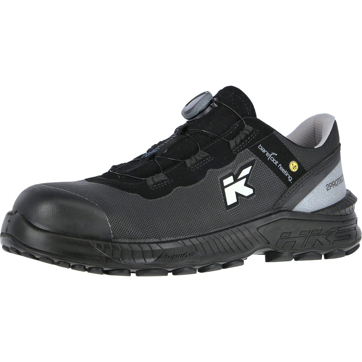 HKS Barfuß Sicherheitshalbschuhe S3 "BFS 40 Boa" Sicherheitsschuh
