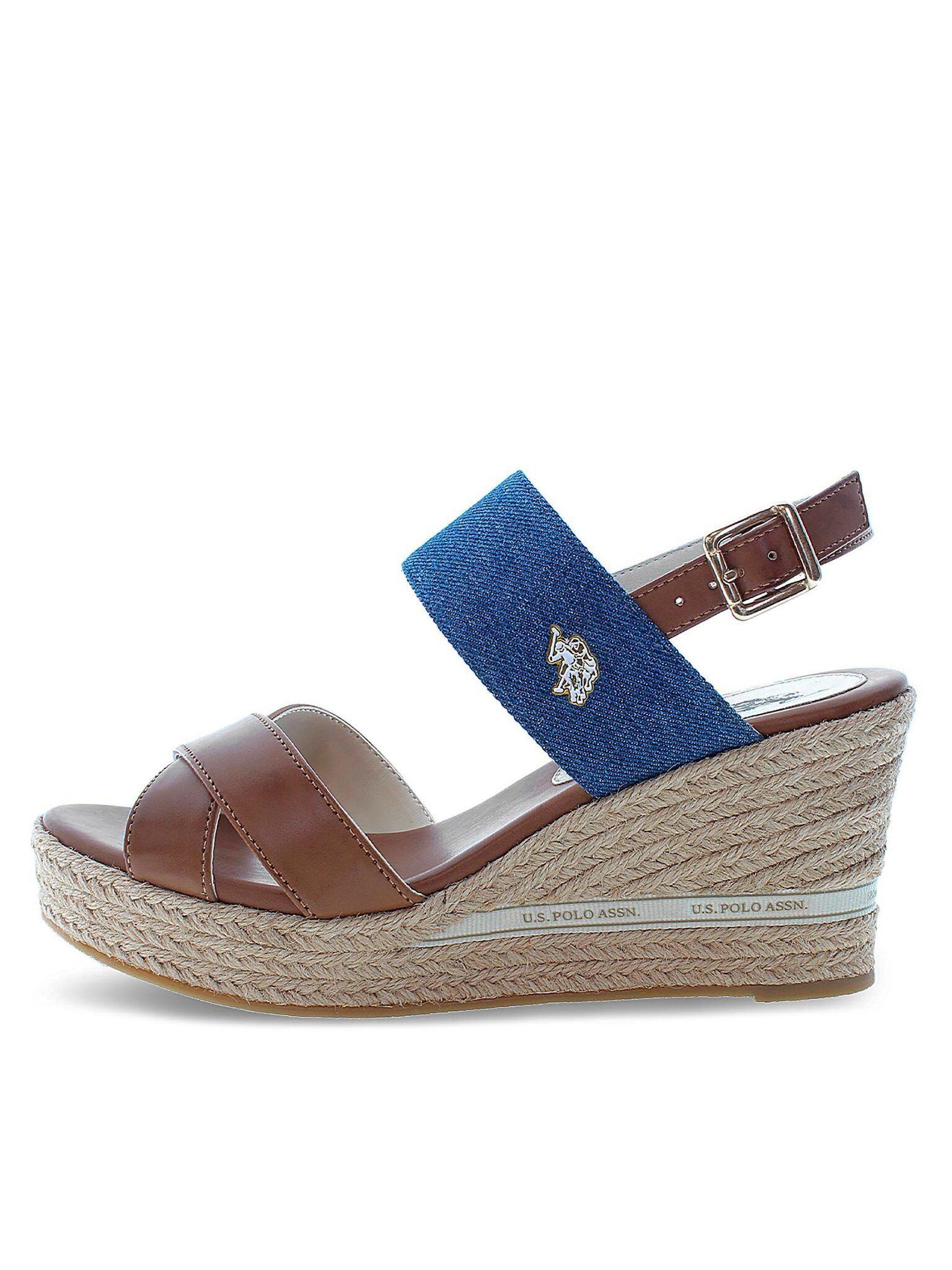 U.S. Polo Assn. Sandalen Alyss ALYSSA011 Braun Sandale