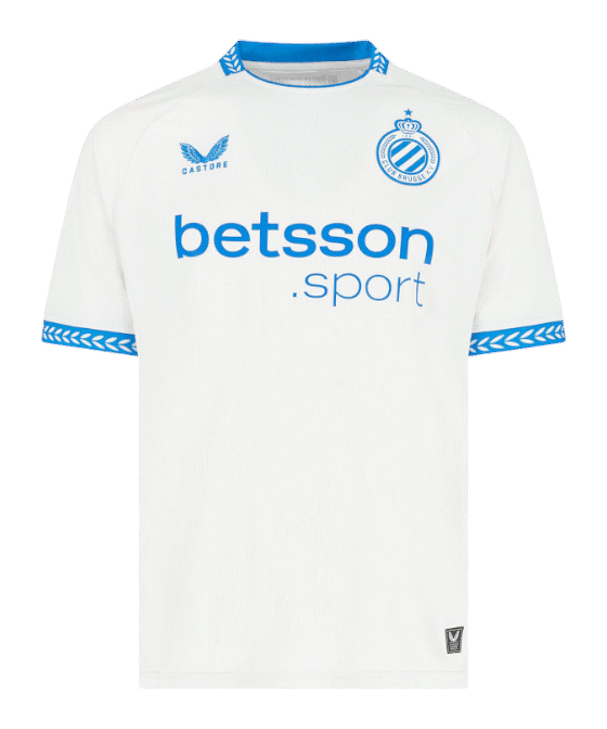 Castore Fußballtrikot Castore FC Brügge Trikot Auswärts 2025/2026 Weiß Teamsport