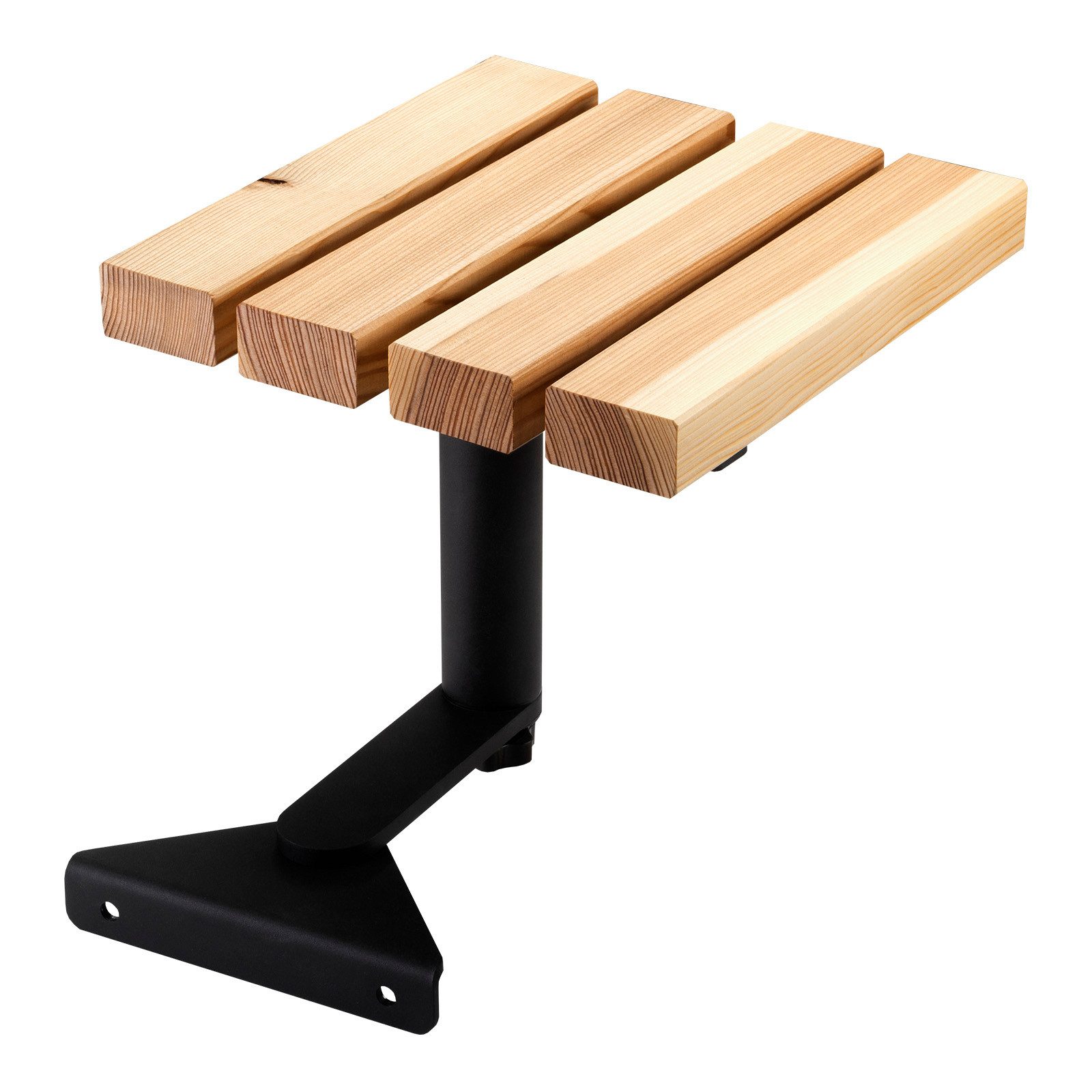 Gartenliege Anbautisch Ablage für LOUNGER mit Holzlatten
