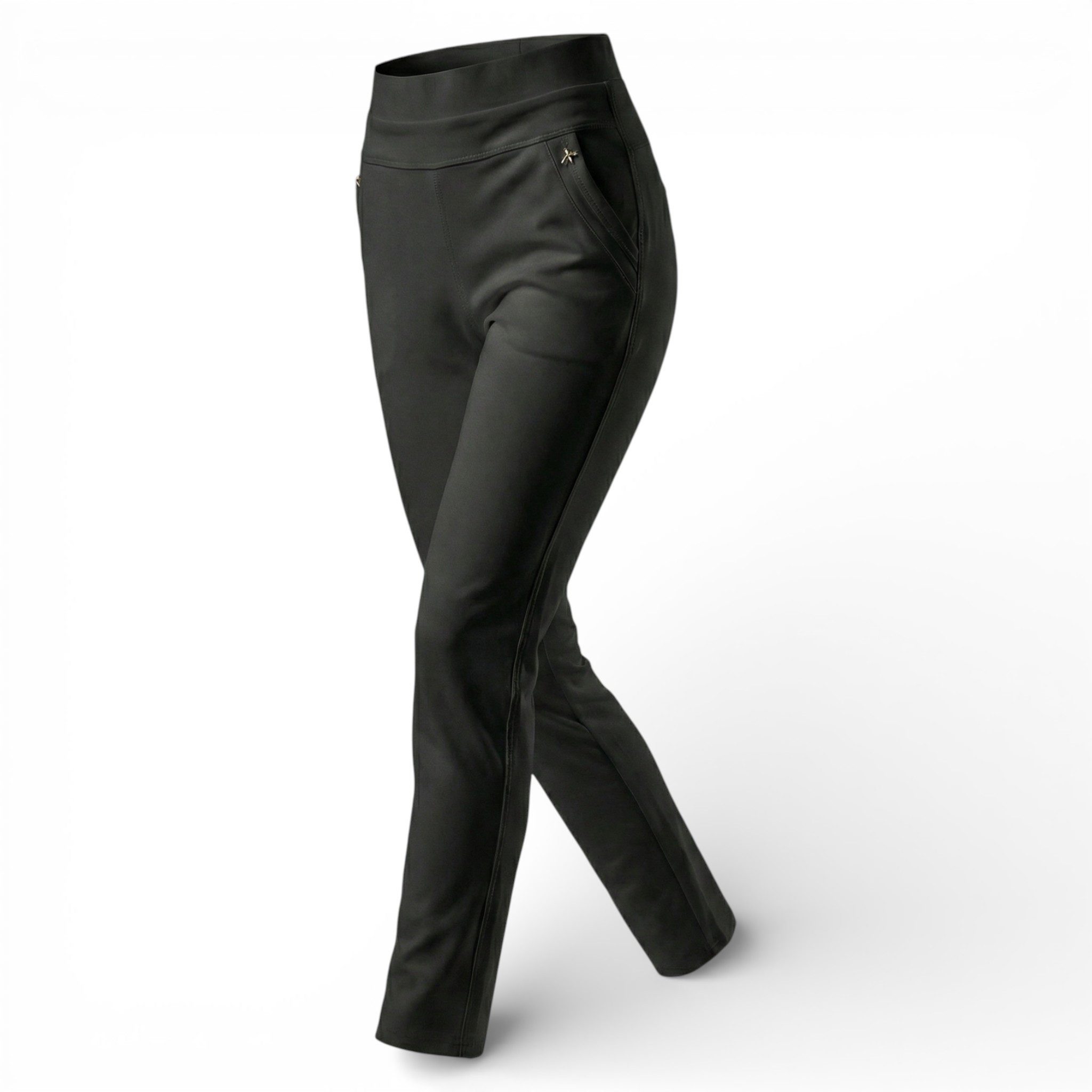 Stretch-Hose Damen Leggings Schlupfhose mit Komfort Bund