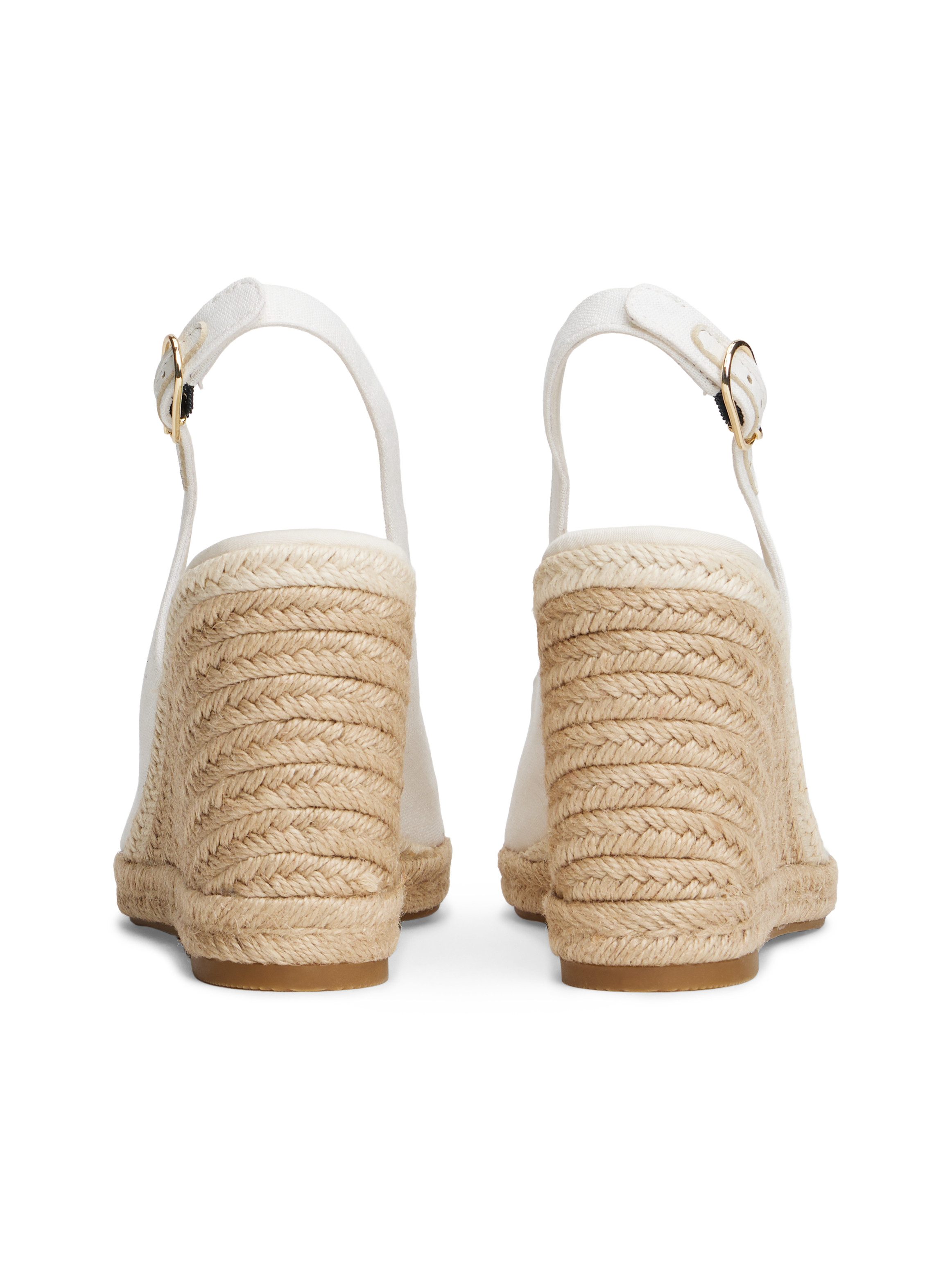 Tommy Hilfiger FLAG HIGH WEDGE ESPAD SLINGBACK High-Heel-Sandalette Keilsan günstig online kaufen