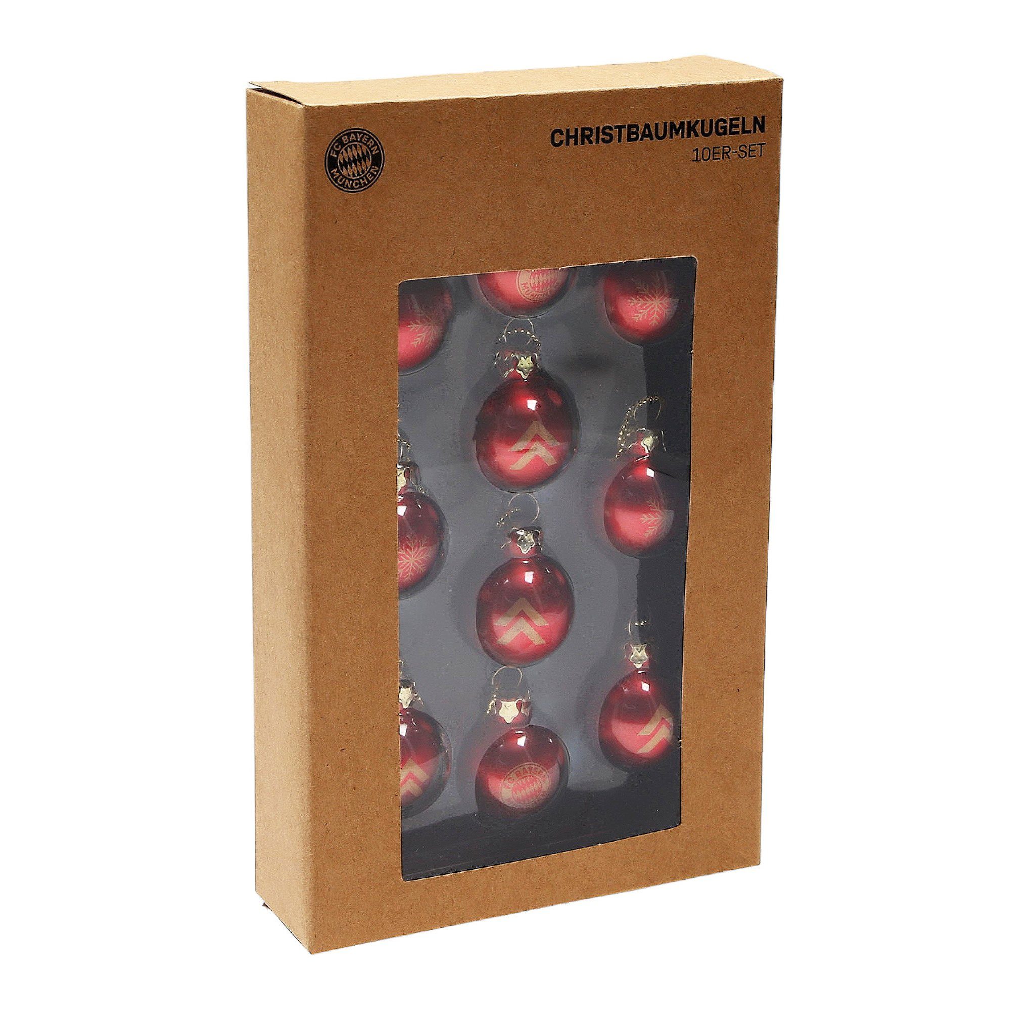 FC Bayern München Weihnachtsbaumkugel Weihnachtskugeln / Christbaumkugeln 1 günstig online kaufen