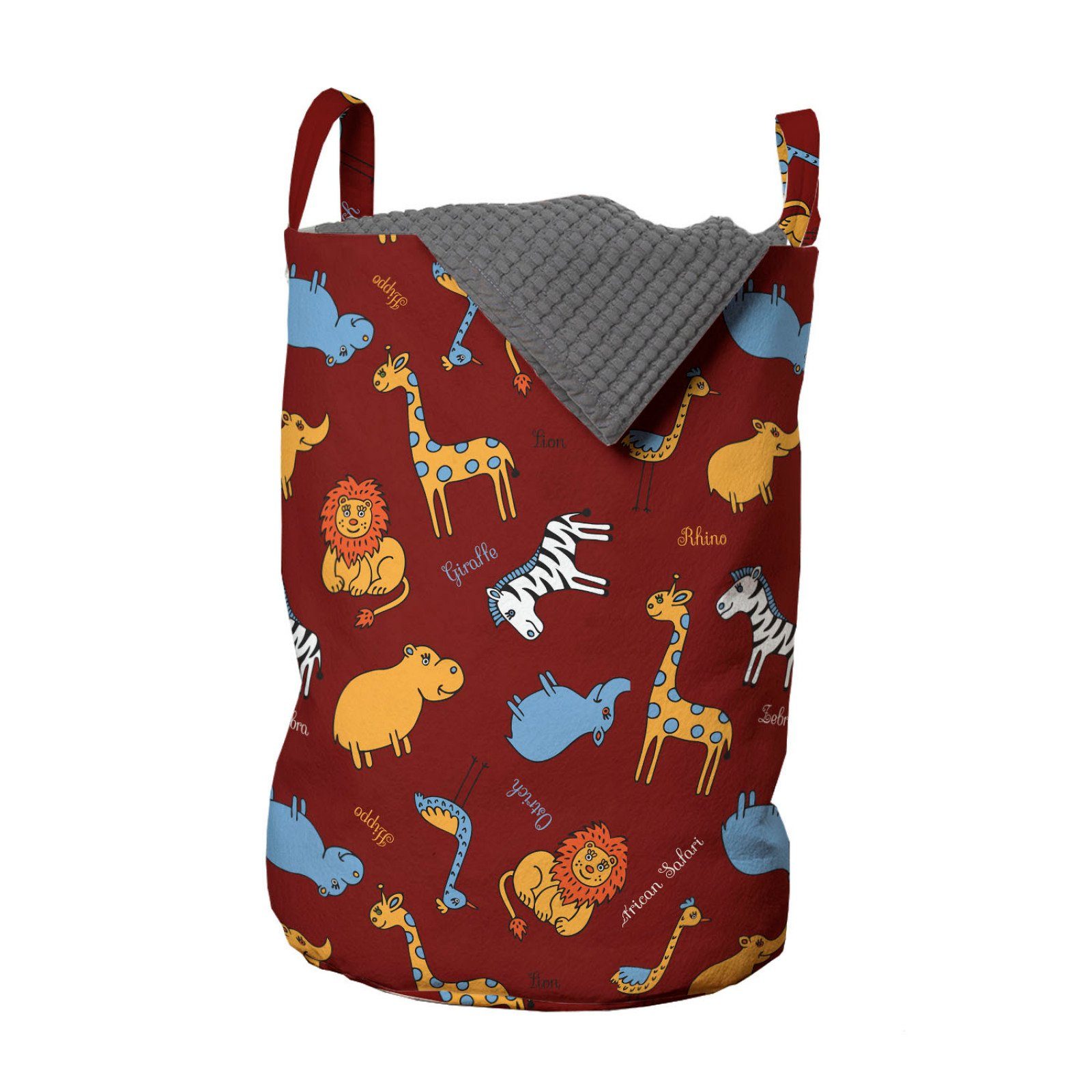 Abakuhaus Wäschesack »Wäschekorb mit Griffen Kordelzugverschluss für