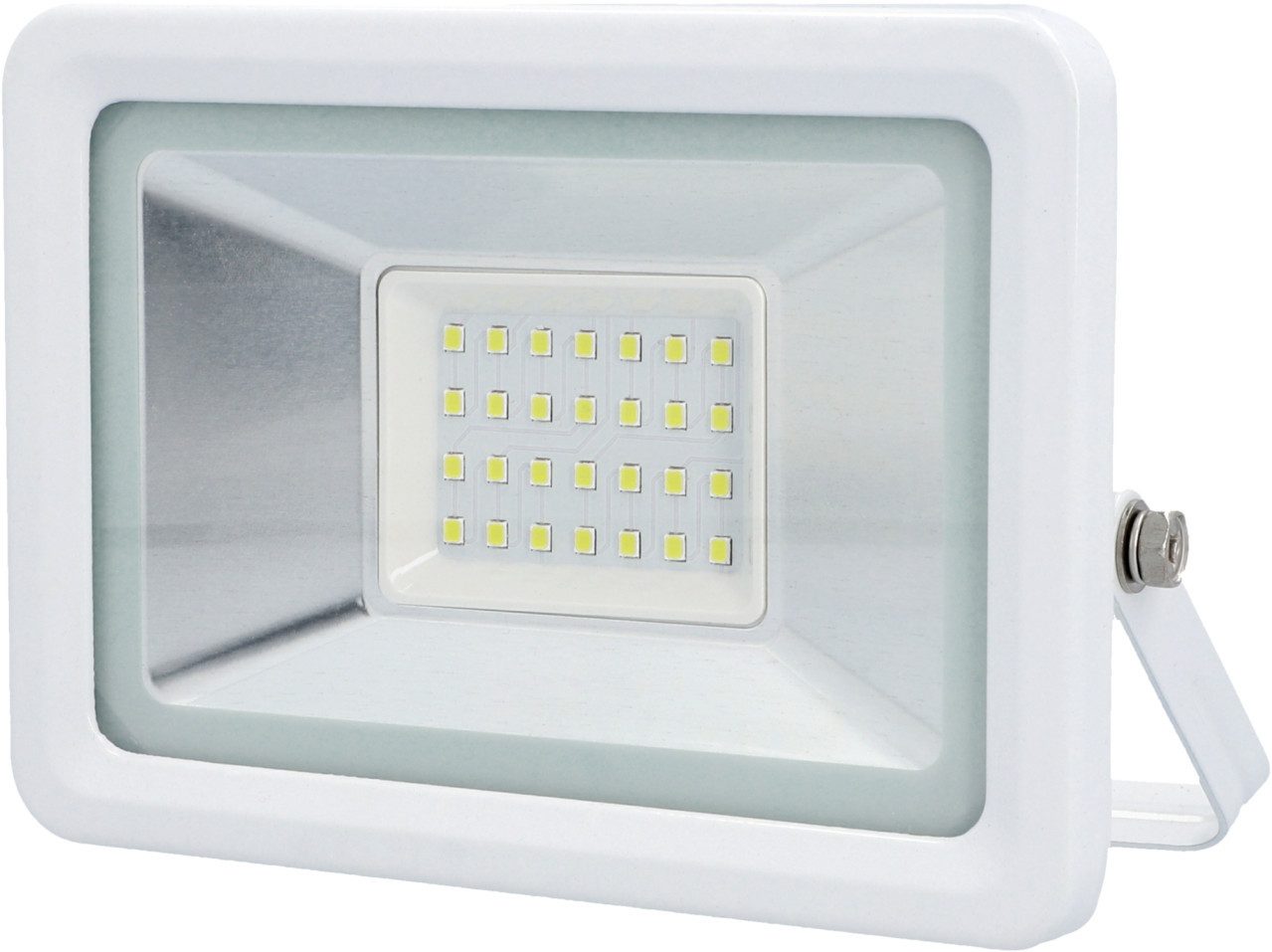 UNITEC Wandstrahler UniTec LED Strahler weiß 21 W 2550 lm, Inkl. Leuchtmittel, Nicht dimmbar ohne Bewegungsmelder
