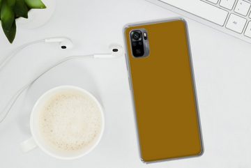 MuchoWow Handyhülle Gold - Luxus - Interieur, Phone Case, Handyhülle Xiaomi Redmi Note 10, Silikon, Schutzhülle