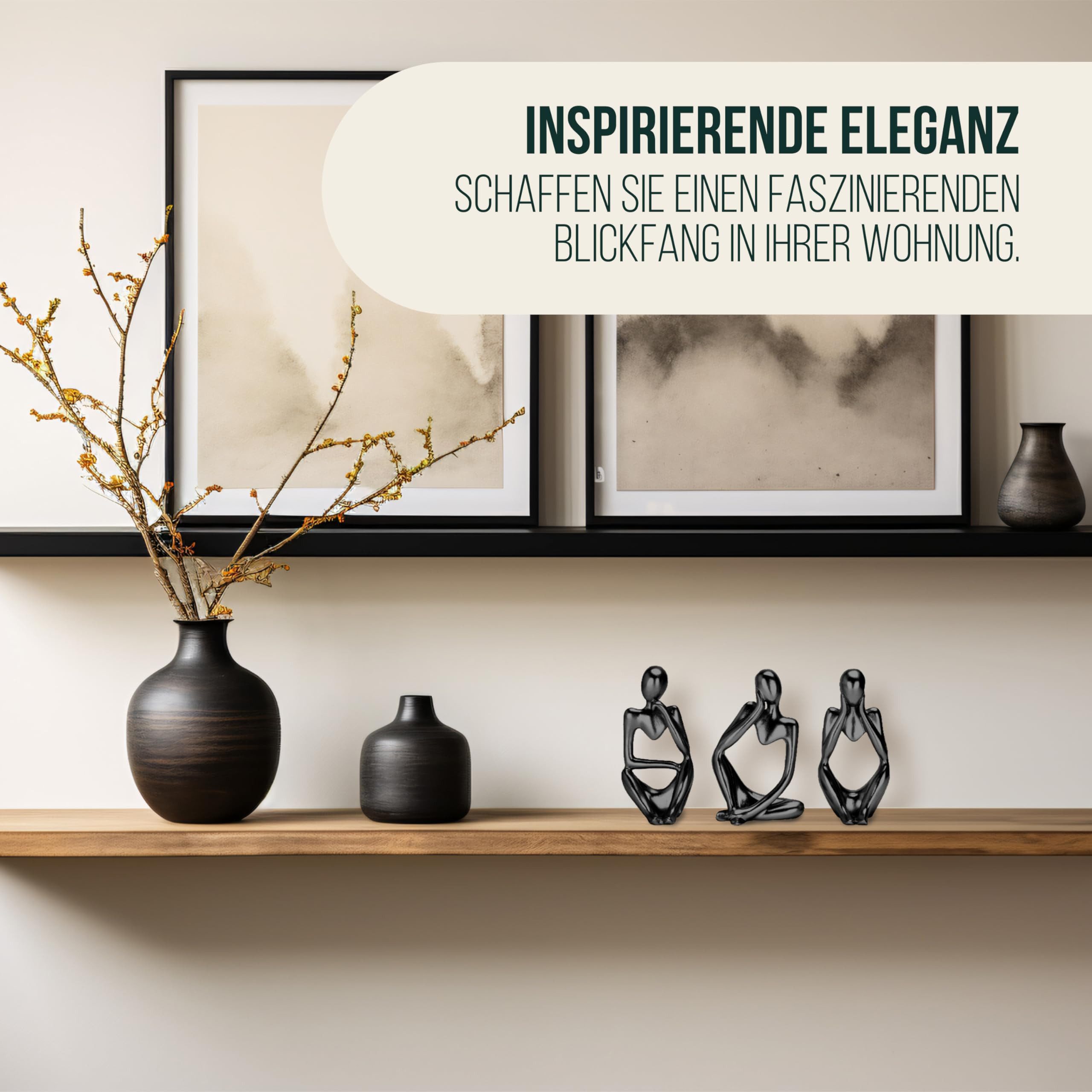 RWEUOQ Dekofigur Skulptur Denker Statue Set, günstig online kaufen