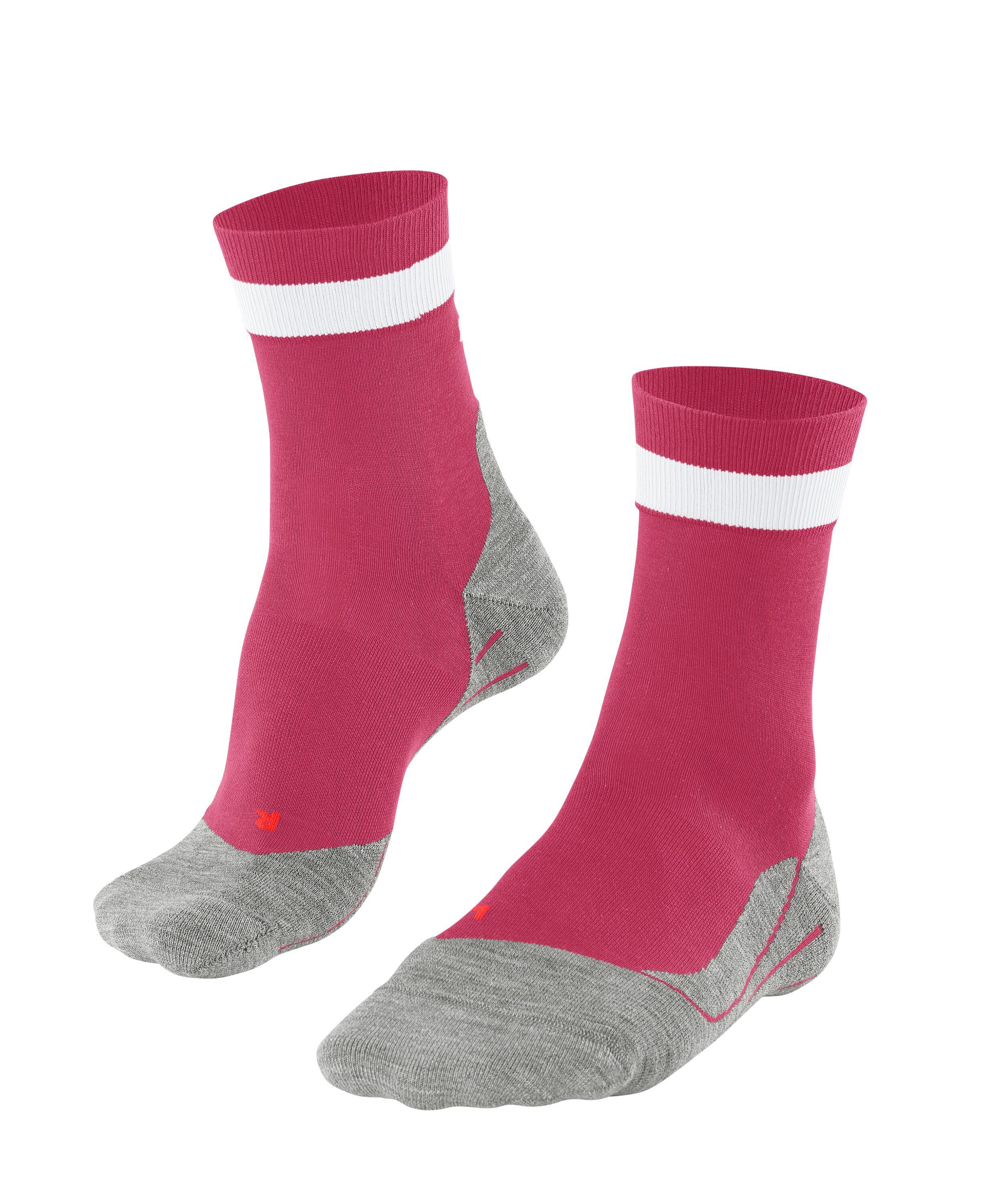 leichte garnet (1-Paar) Endurance (8562) Laufsocke FALKE mittlerer RU4 mit Laufsocken Polsterung