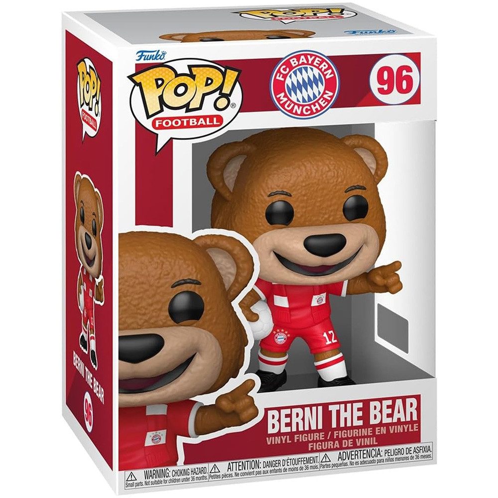FC Bayern München Actionfigur Funko POP! Bayern München Berni der Bär, 10 cm