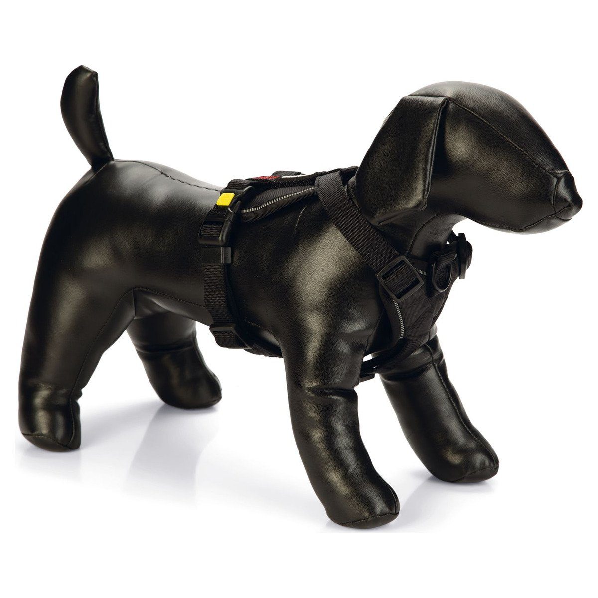 Thumbnail - Beeztees Y-Geschirr Hunde Y-Geschirr Parinca Premium Nylon schwarz
