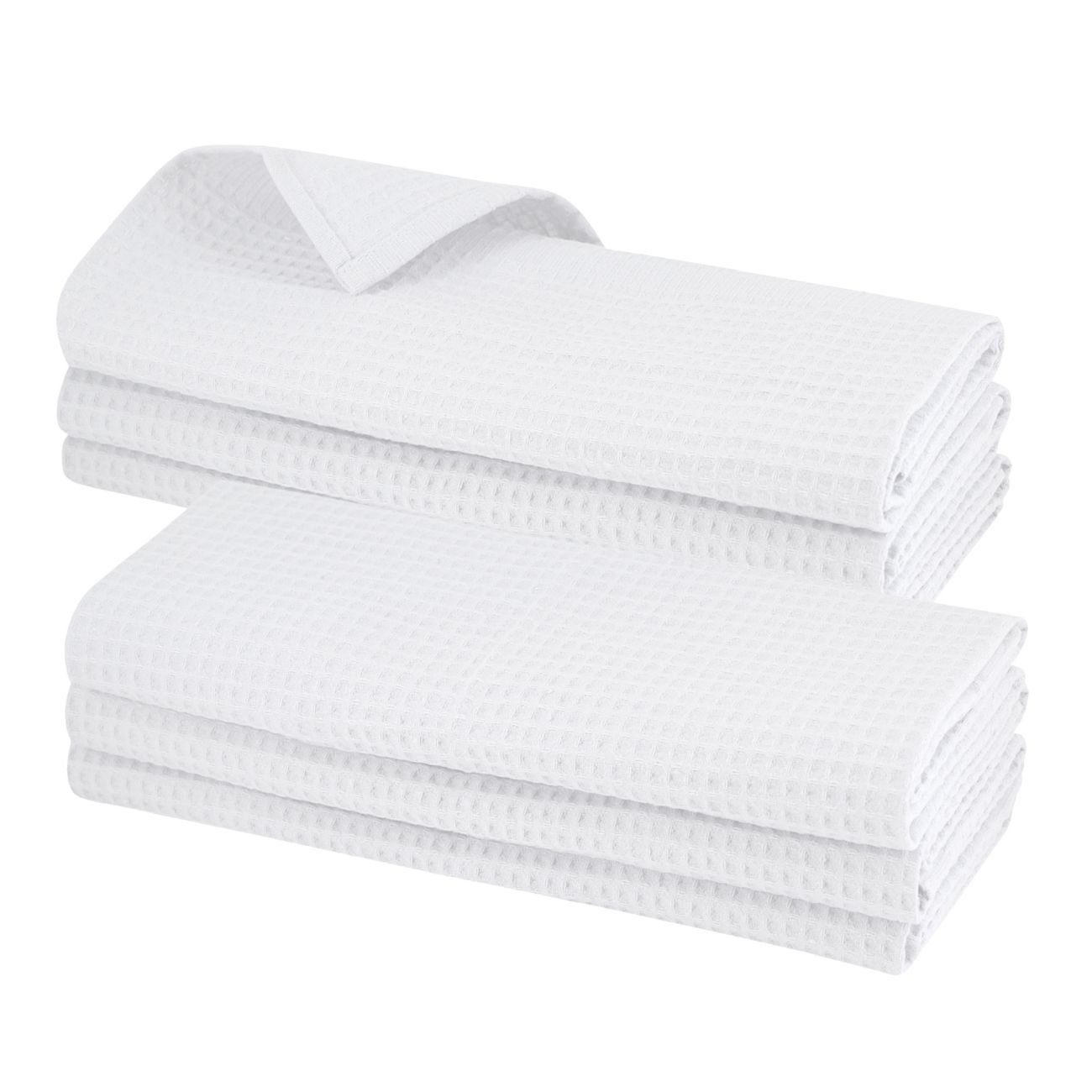 Engelland Geschirrtuch Poliertuch, (Vorteils-Set, 6-tlg., Waffel-Pique), 10 günstig online kaufen