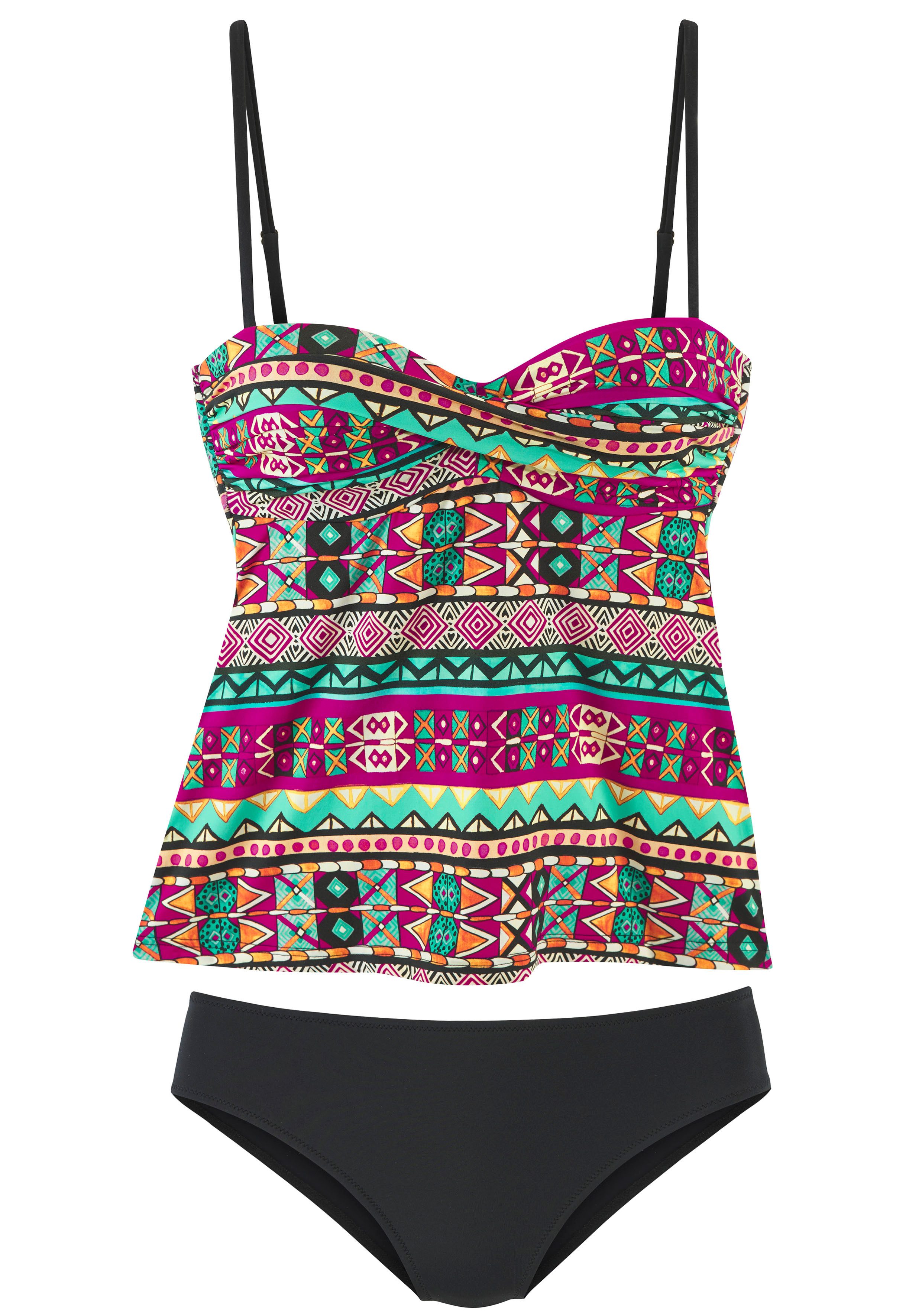Buffalo Bügel-Tankini mit farbenfrohen Design günstig online kaufen
