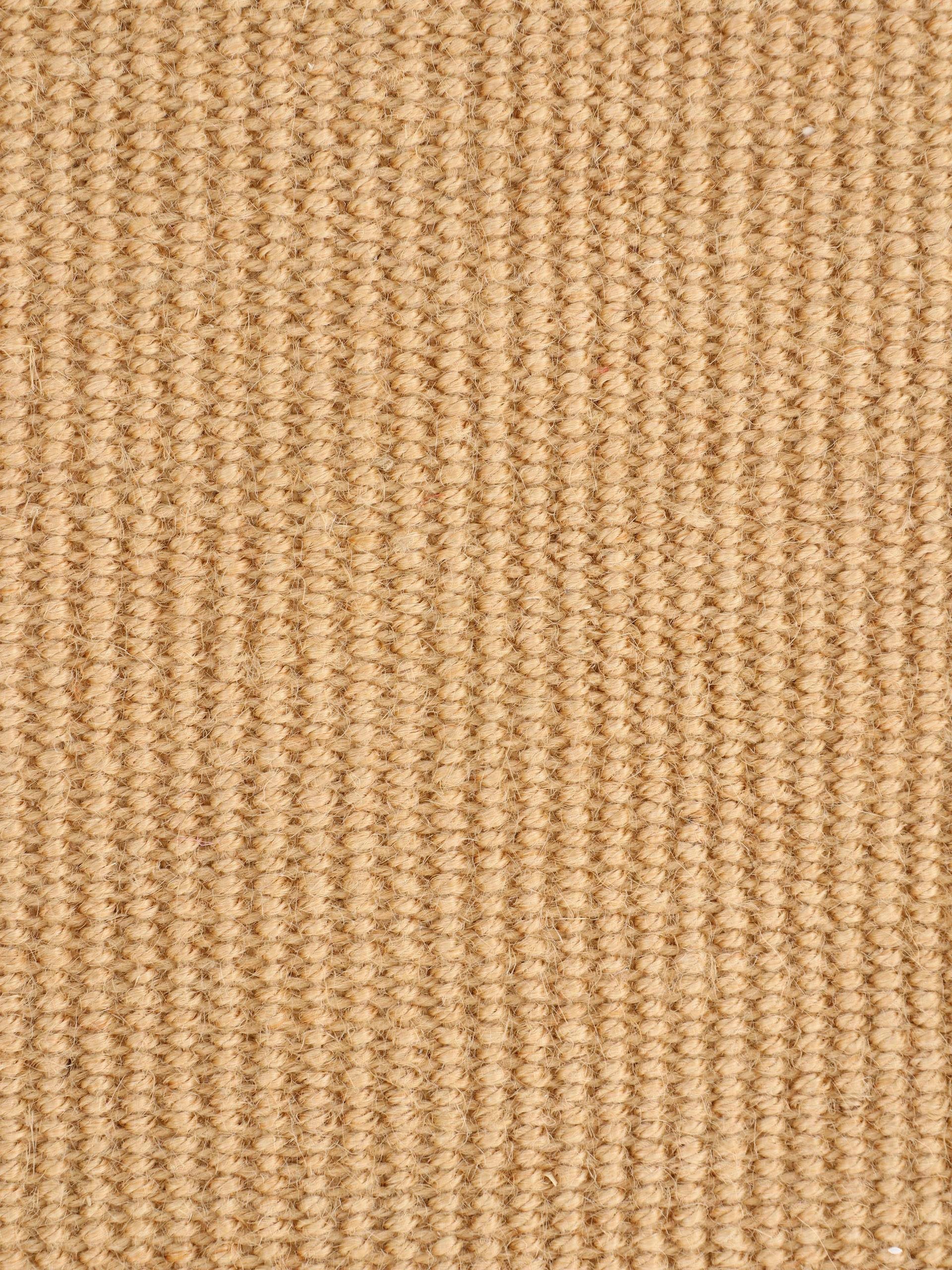 Rutsch mit Rückseite carpetfine, farbiger Läufer Höhe: rechteckig, Bordüre, Sisal, 5 mm, Anti braun