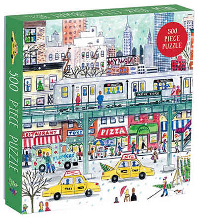 Chronicle Books Puzzle New York City U-Bahn, Puzzleteile