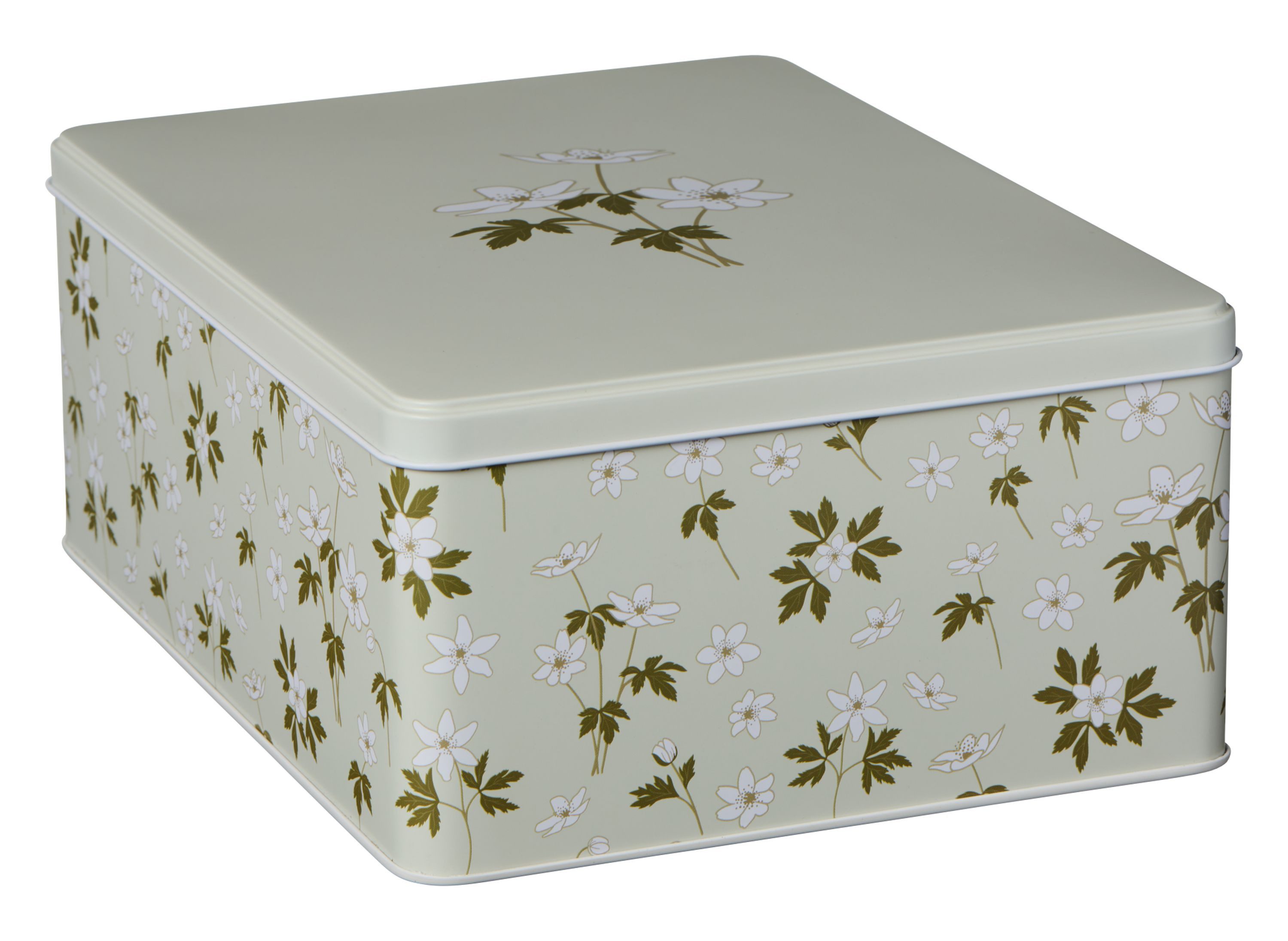 Ib Laursen Vorratsdose Ib Laursen - Vorratsdose Dose mit Deckel Anemonen 20x11x27cm Metall