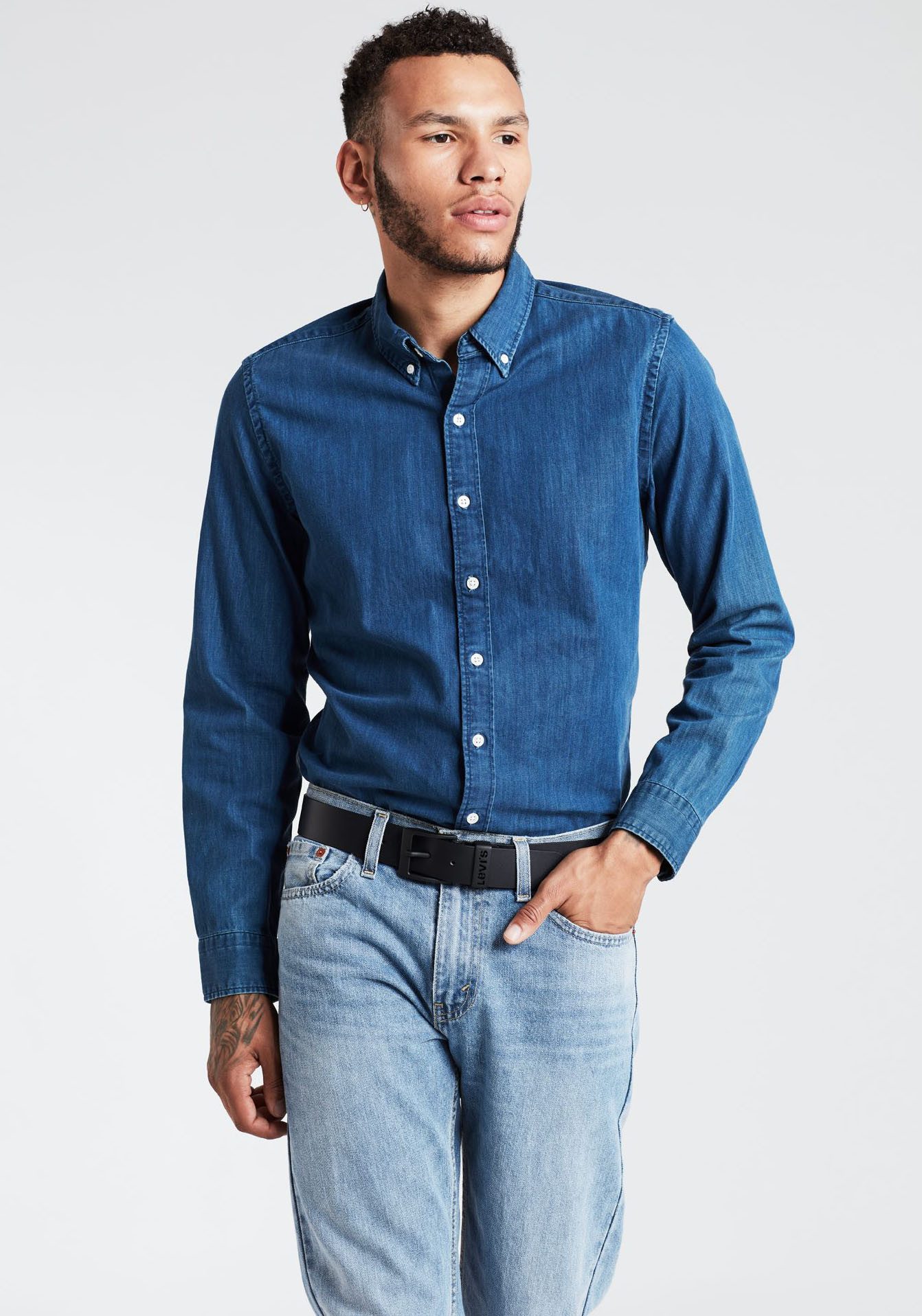 Levi's® Ledergürtel ASHLAND METAL GÜRTEL