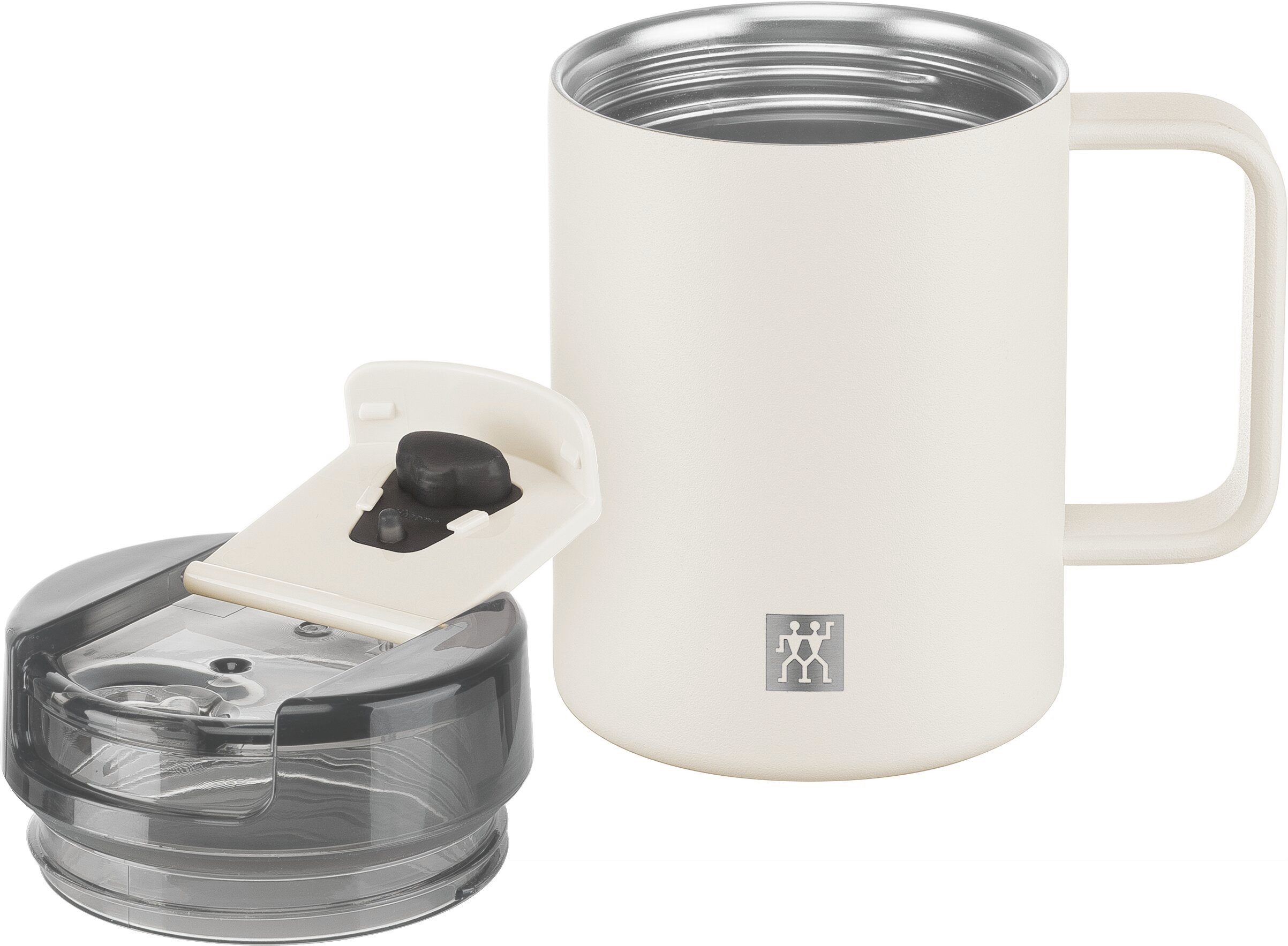 Zwilling Thermobecher Thermo Plus, 1-tlg., Edelstahl, Edelstahl, Doppelwandig, To-Go, Auslaufsicher