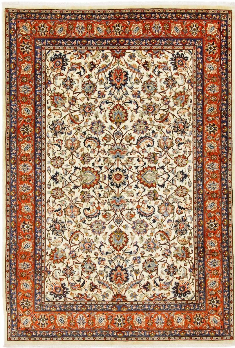 Mashhad rechteckig, Khorasan Perserteppich, Nain Orientteppich Höhe: Orientteppich mm Trading, / Handgeknüpfter 196x284 12