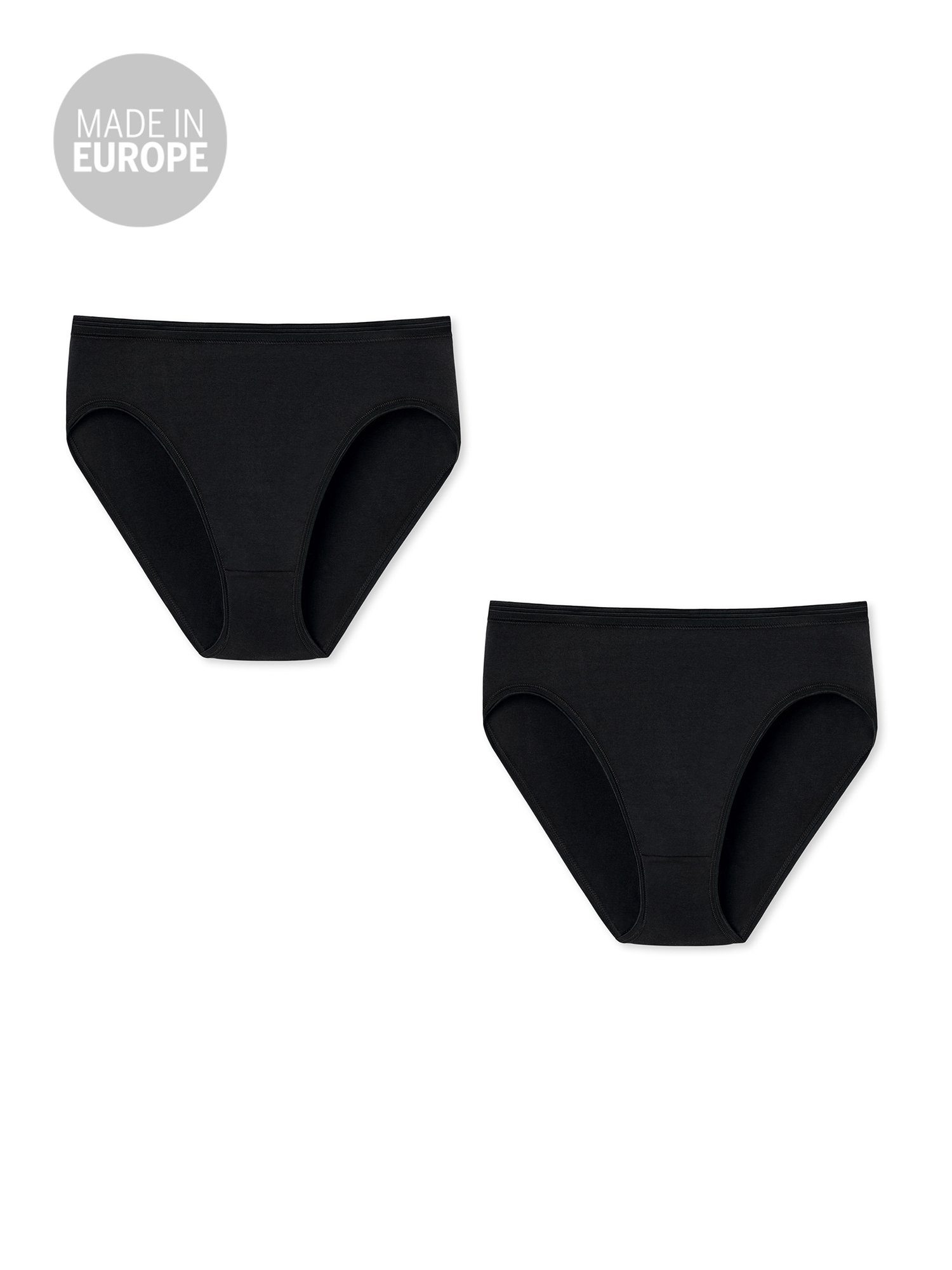 Schiesser Panty Luxury (2-St) schwarz