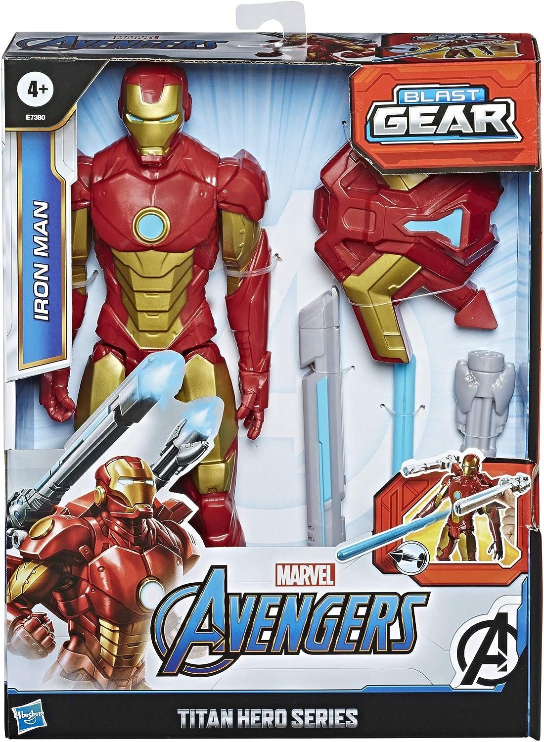 Hasbro Actionfigur Marvel Man Titan Hero Serie Avengers Iron
