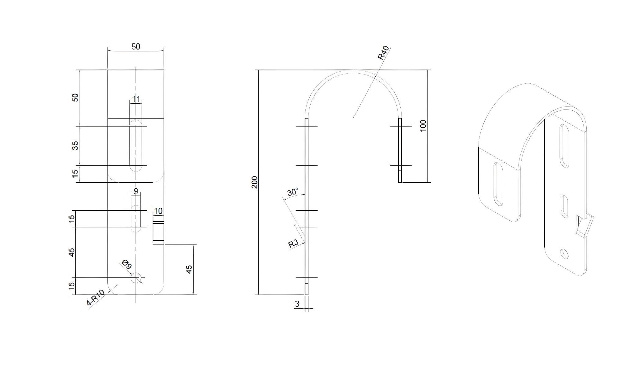 TZIpower Solarmodul-Halterung Halterung Balkon mit Rund- oder Eckhaken Balkonhalterung