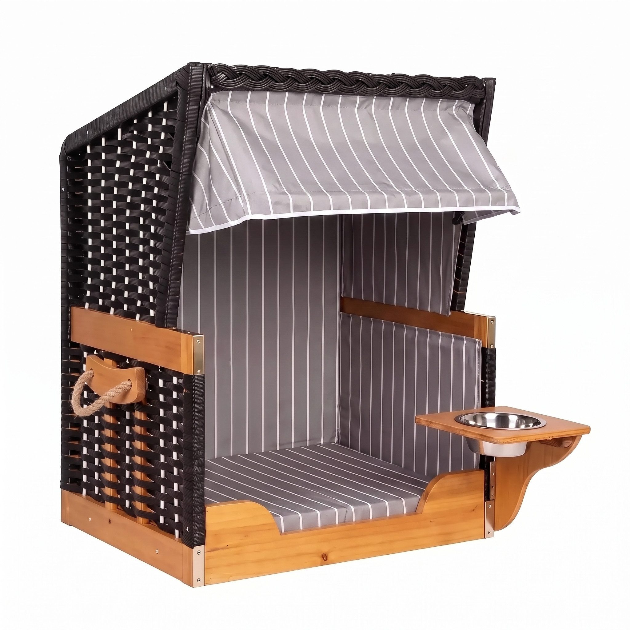 WebaVita Strandkorb Webavita Hundestrandkorb Lassie Mini, BxTxH: 56x45x74 cm