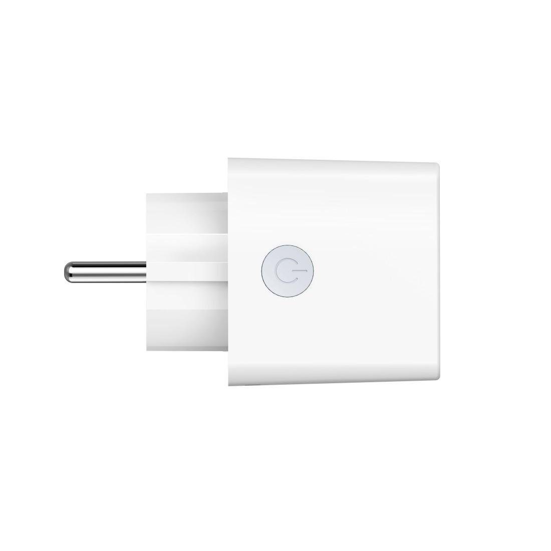 WLAN-Steckdose quadratisch, WiFi-Steckdose, 3er-Pack klein, (00176571), 3er-Pack Hama