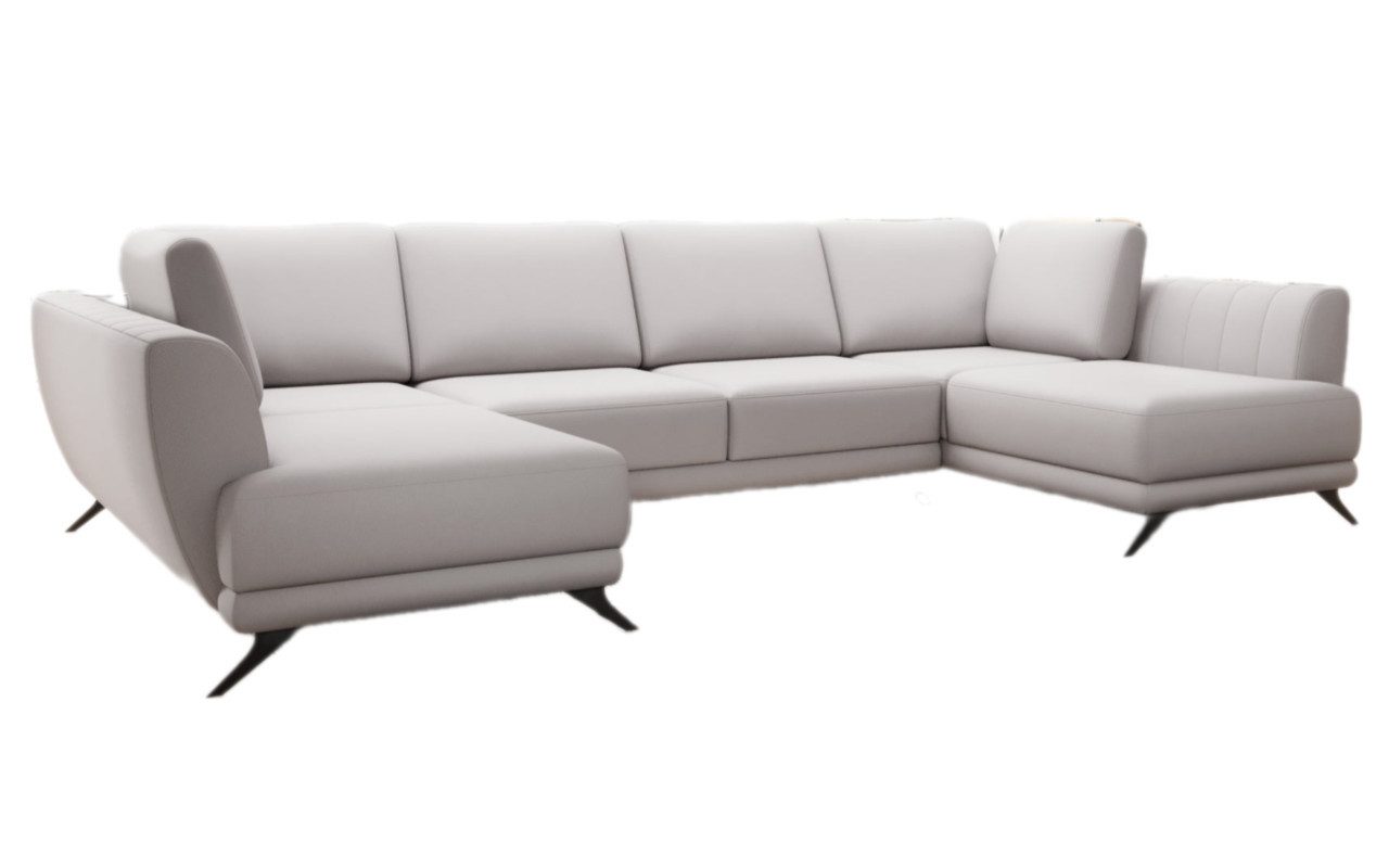 Luxusbetten24 Schlafsofa Designer Sofa Nina, mit Schlaffunktion