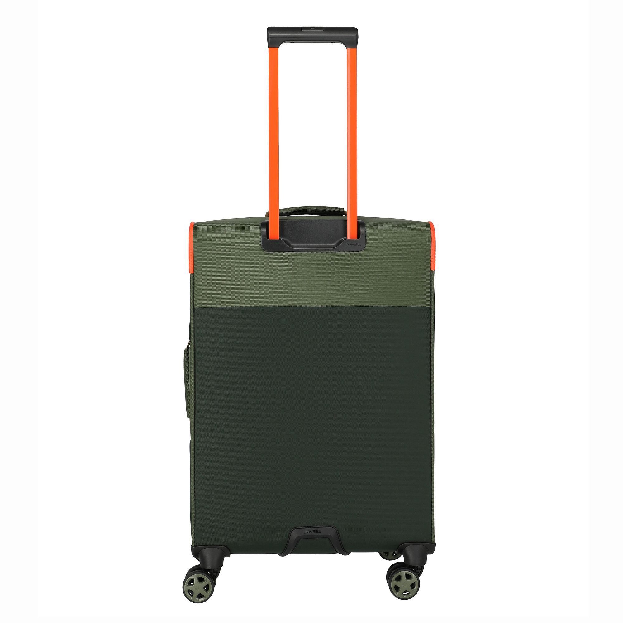 travelite Trolleyset Color Craze, 4 Rollen, (3-teilig, 3 tlg), Polyester