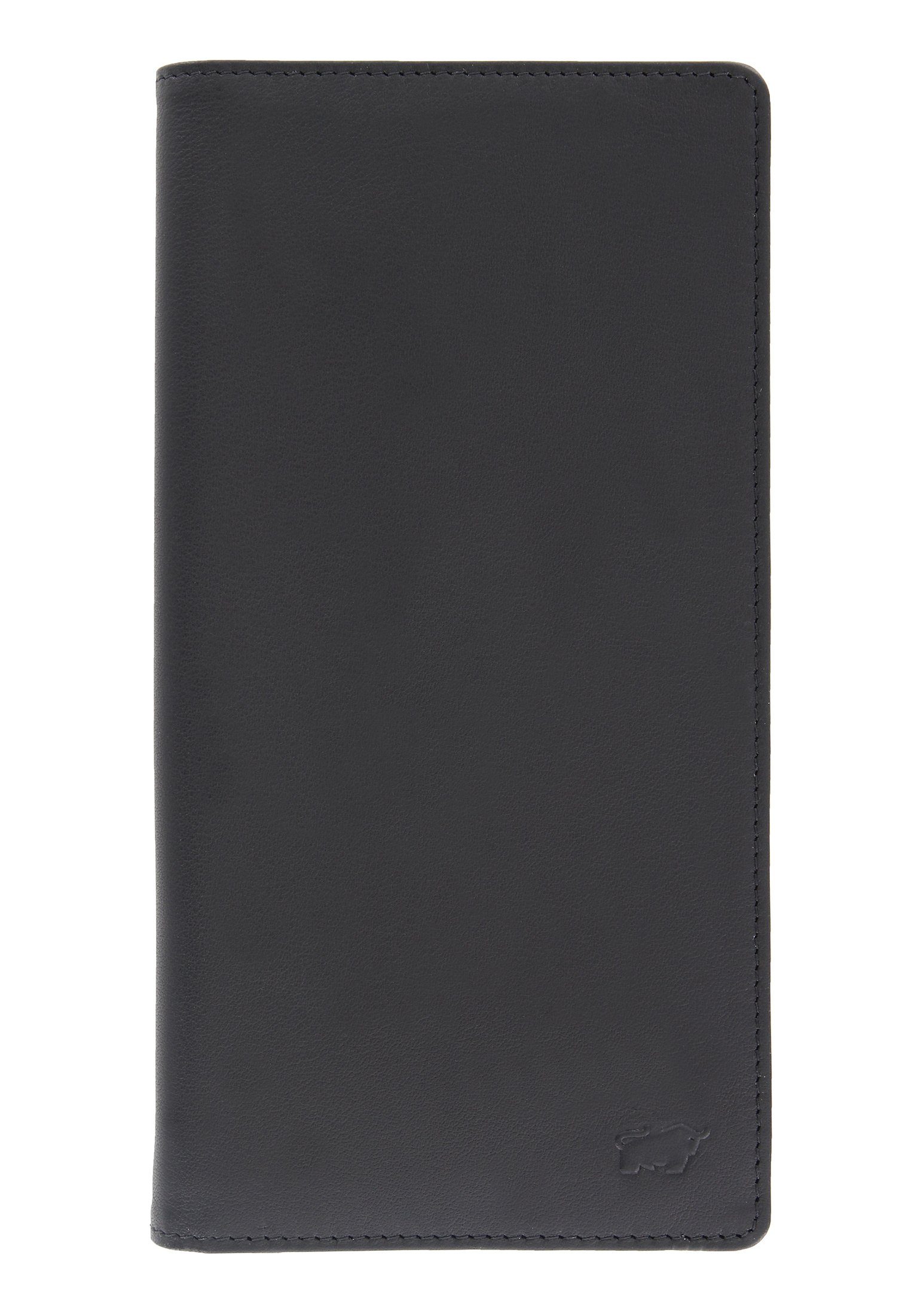 umweltfreundlich Braun Leder 2.0 ARIZONA mit schwarz, 16CS Brieftasche Brieftasche gegerbtem Büffel