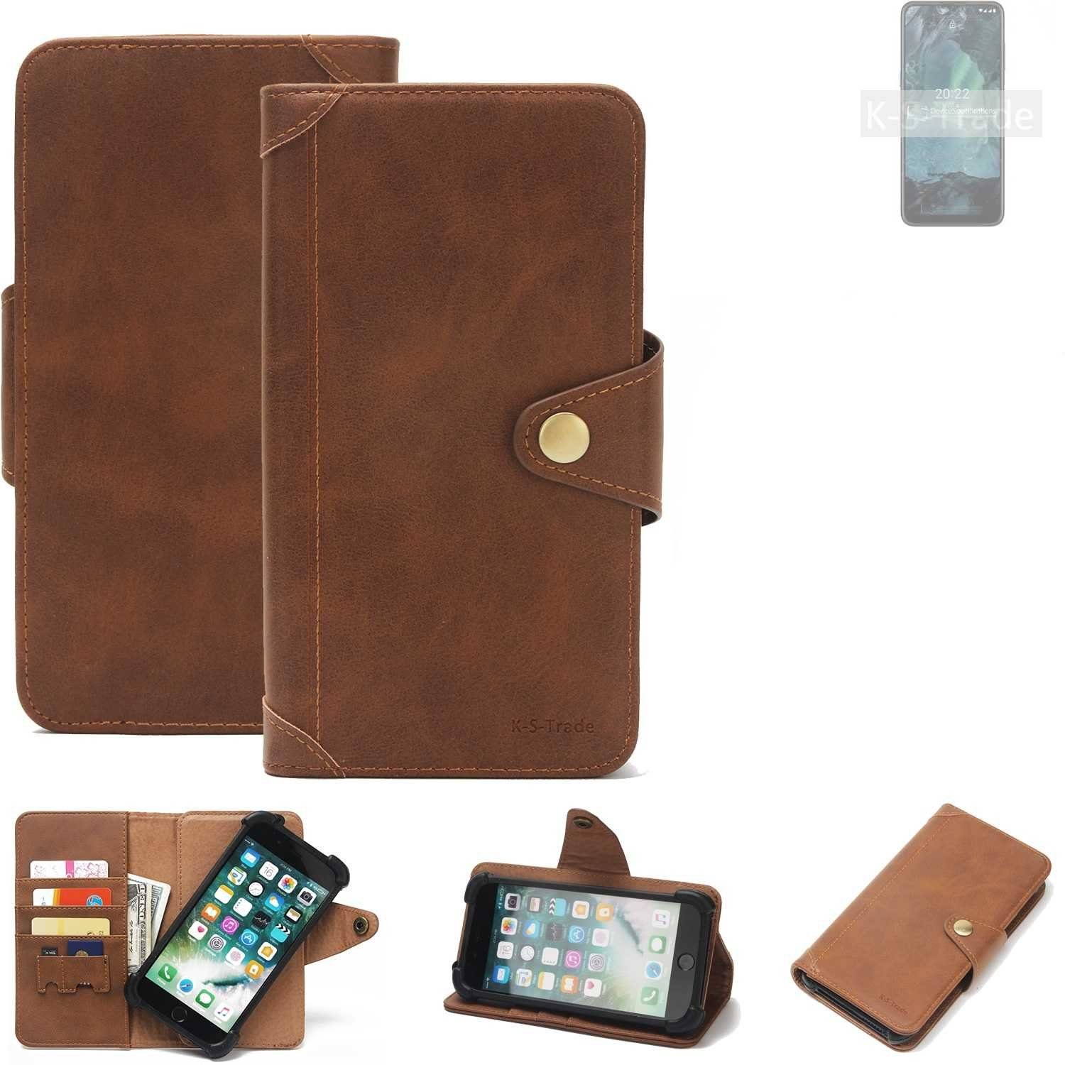 K-S-Trade Handyhülle für Nokia G21, Handyhülle Schutz Hülle Walletcase Bookstyle Tasche Case