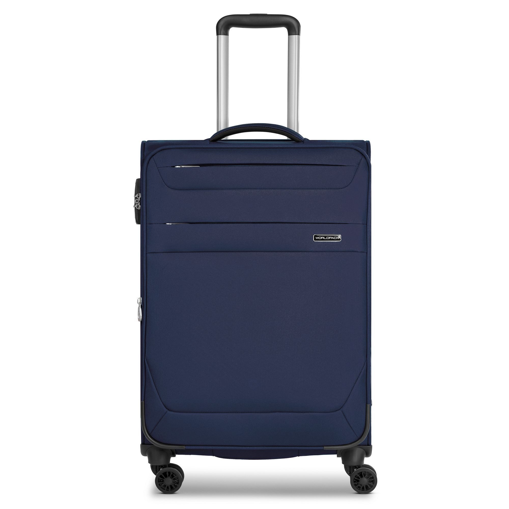 WORLDPACK Weichgepäck-Trolley Chicago, 4 Rollen, Polyester