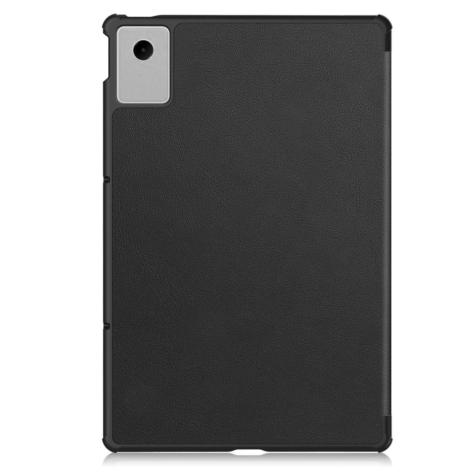 Wigento Tablet-Hülle Für Lenovo Idea Tab Plus 12.1 Zoll 3folt Wake UP Smart Tasche Schwarz, 3-Fach Halterung, Kratzfest, Leicht – Bild 4 von 5