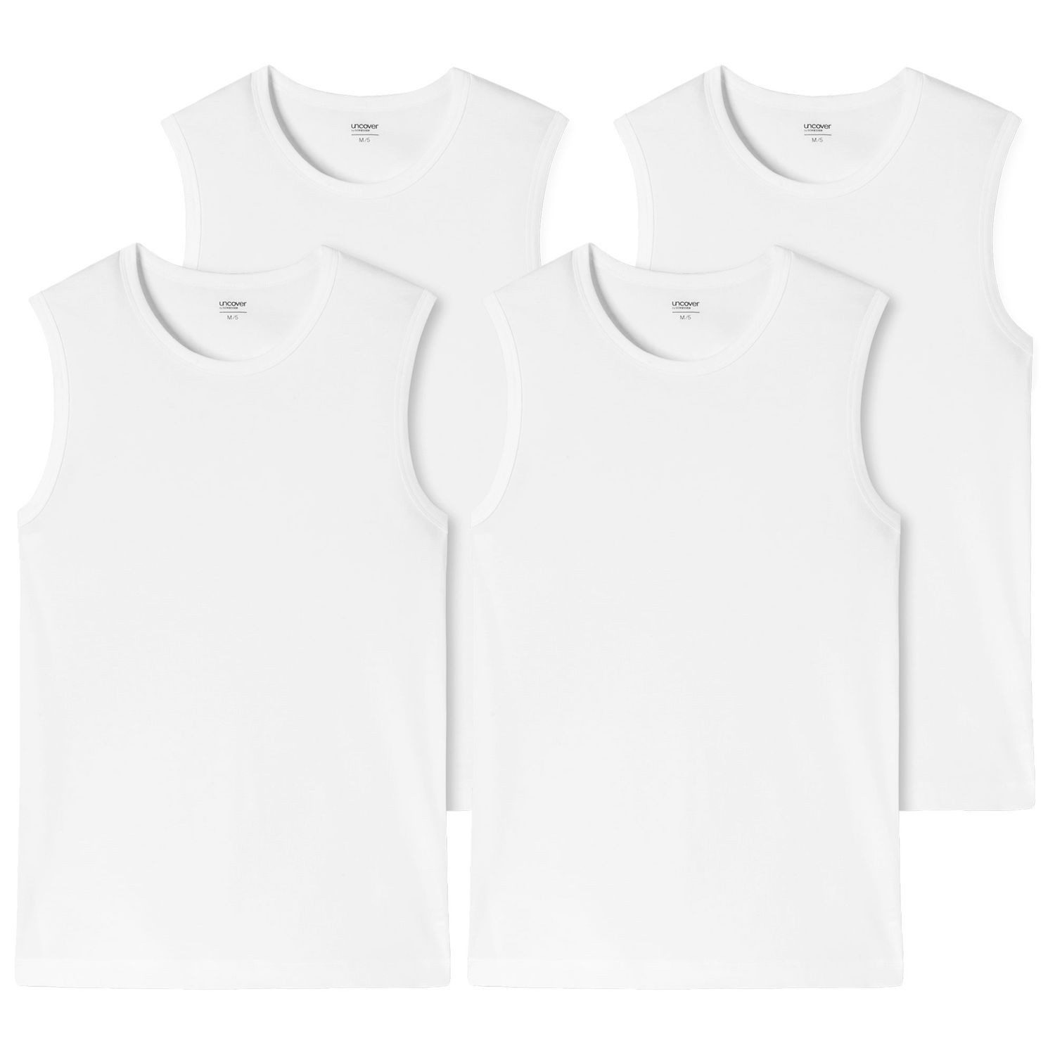 uncover by SCHIESSER Unterhemd Cotton (2-St) günstig online kaufen