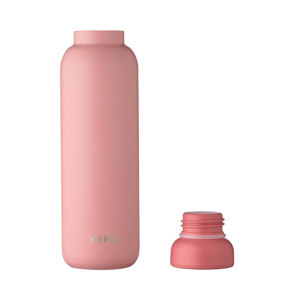 Trinkflasche Insulinflasche Ellipse - Nordisches Rosa, 500ml