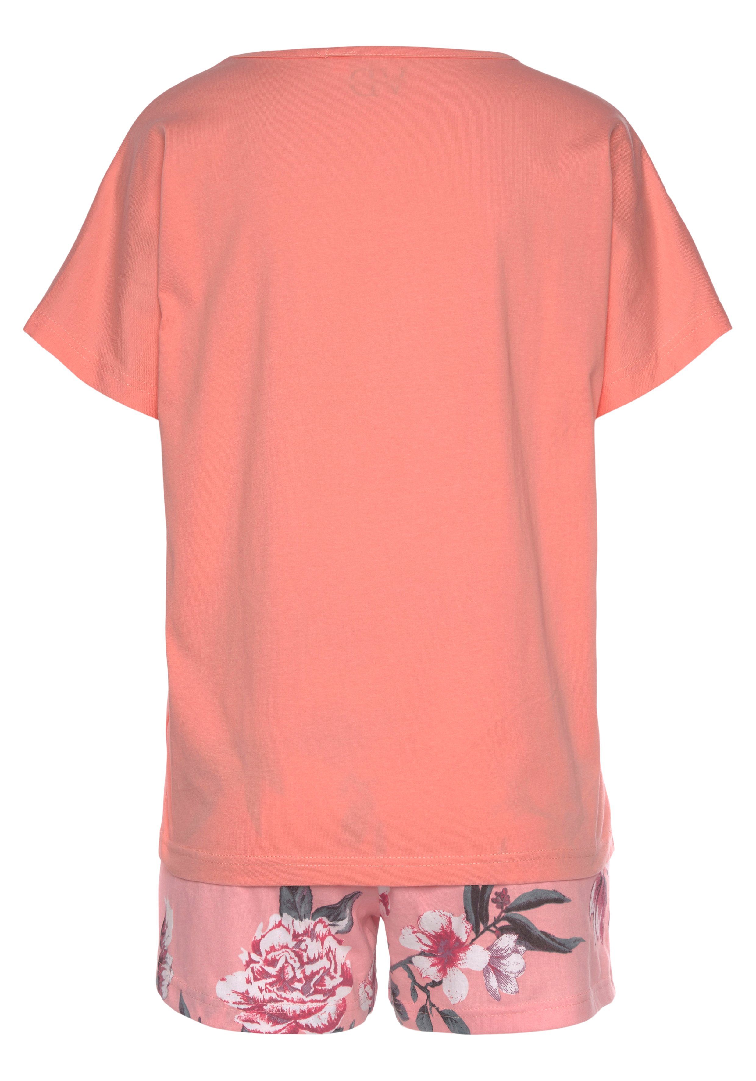 Vivance Dreams Shorty (Set, 2 tlg) mit Blumendruck