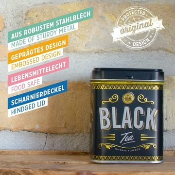 Nostalgic-Art Teedose Teedose Vorratsdose Gewürzdose aus Metall - Black Tea