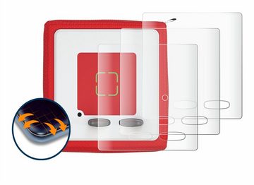 Savvies Full-Cover Schutzfolie für Tonies Toniebox, Displayschutzfolie, 4 Stück, 3D Curved klar