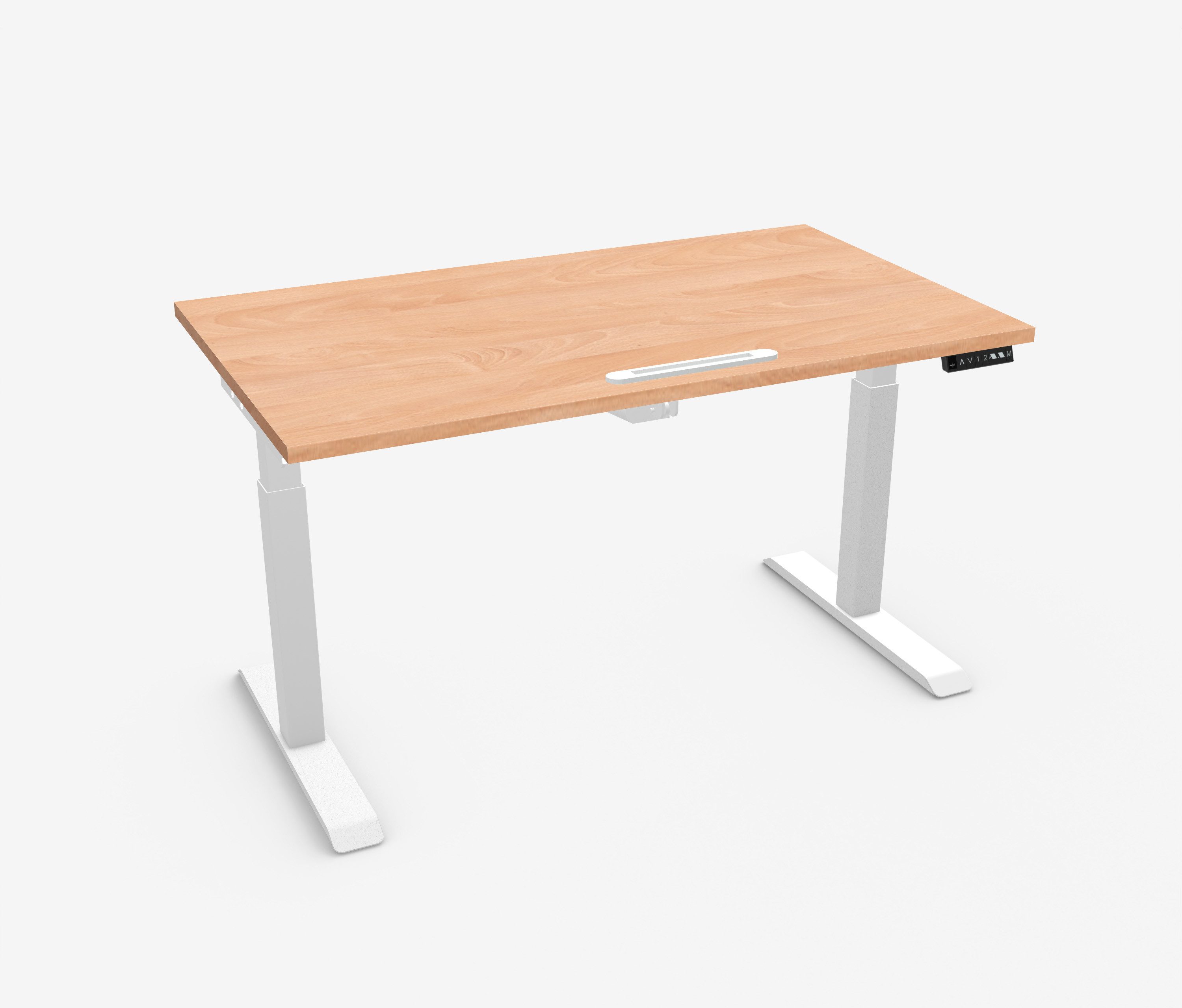 Ergolutions Schreibtisch PRIMUS Studio höhenverstellbar, 7 Jahre Garantie / neigbare Platte / Architektentisch