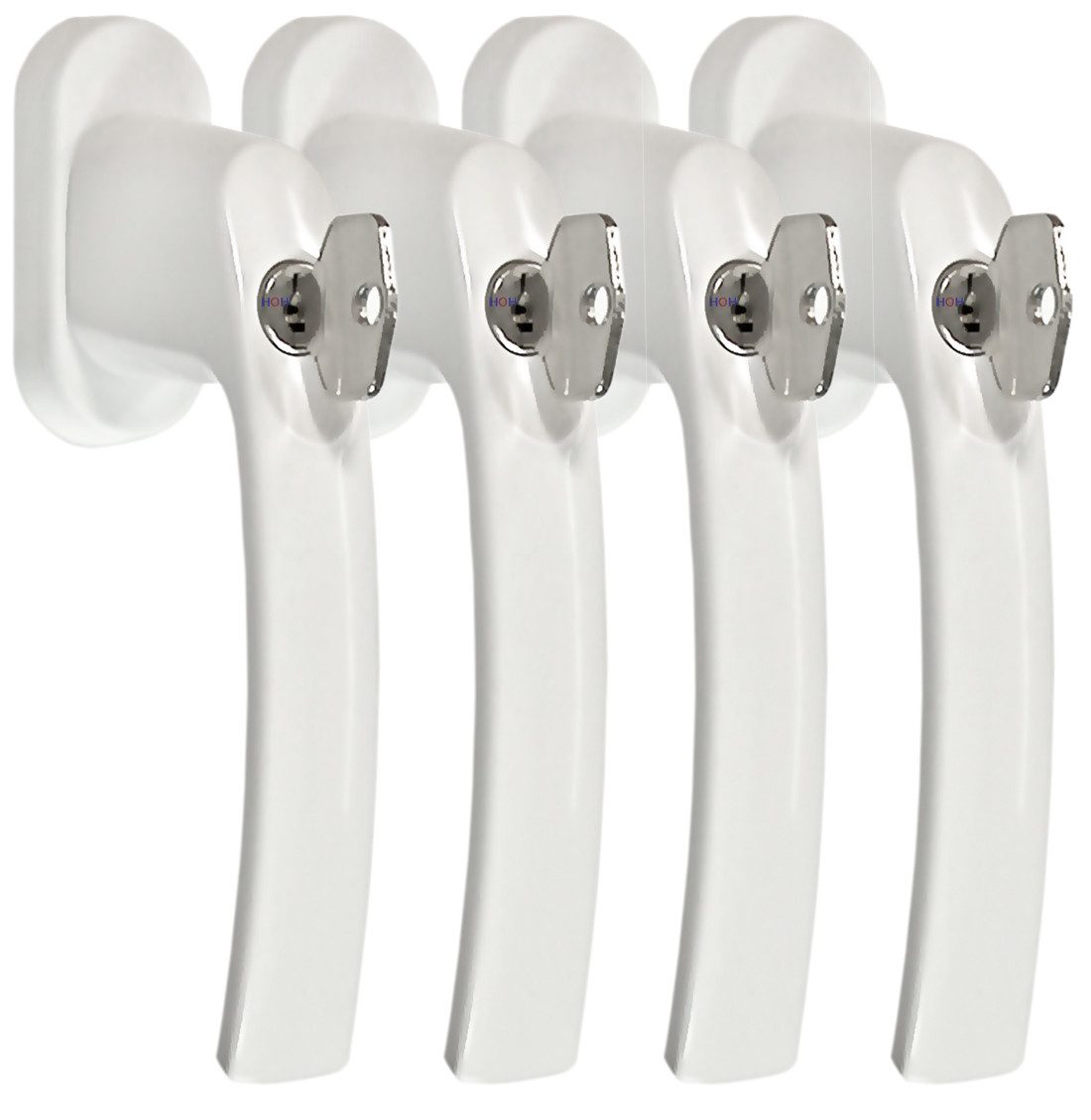 Fenstergriff Fenstergriff Set FG 7 Weiss günstig online kaufen