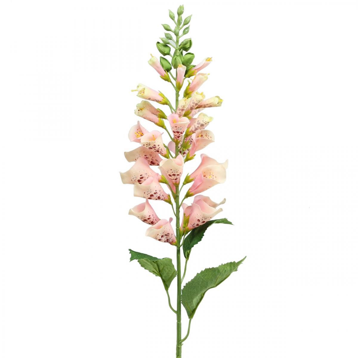Kunstblume Künstlicher Fingerhut Lachs Rosa Dekoblume günstig online kaufen