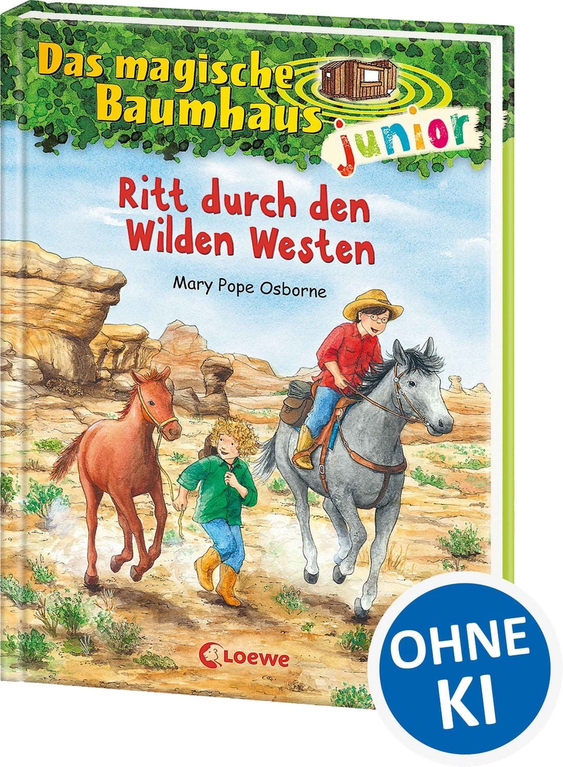 Kinderbuch Das magische Baumhaus junior (Band 10) - Ritt durch den Wilden Westen Mary Pope Osborne