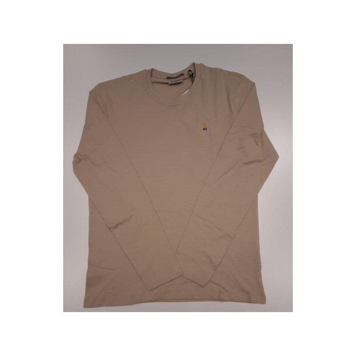 NO EXCESS (1-tlg) regular fit Langarmshirt sand